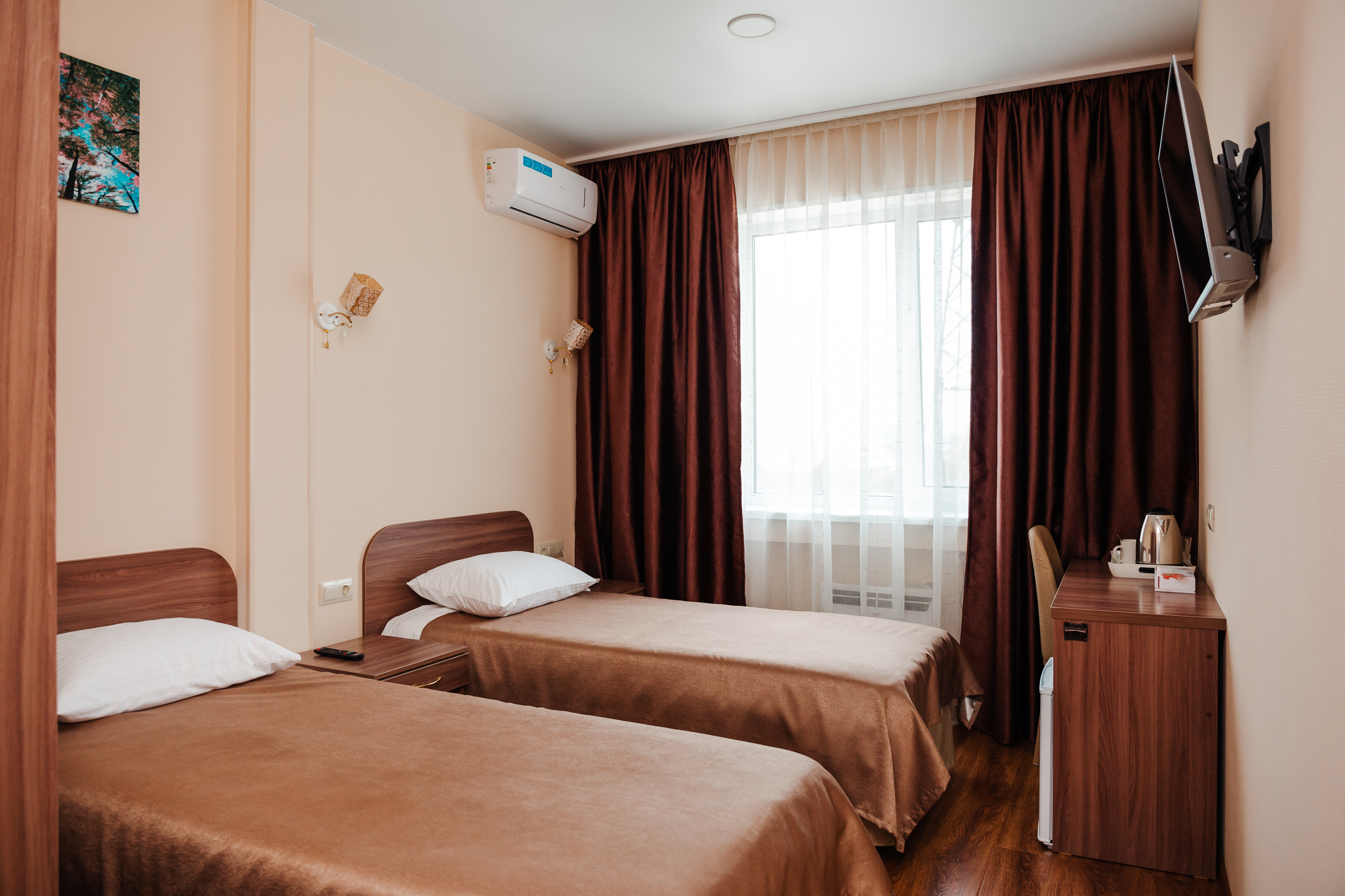 Двухместный номер с 2 отдельными кроватями