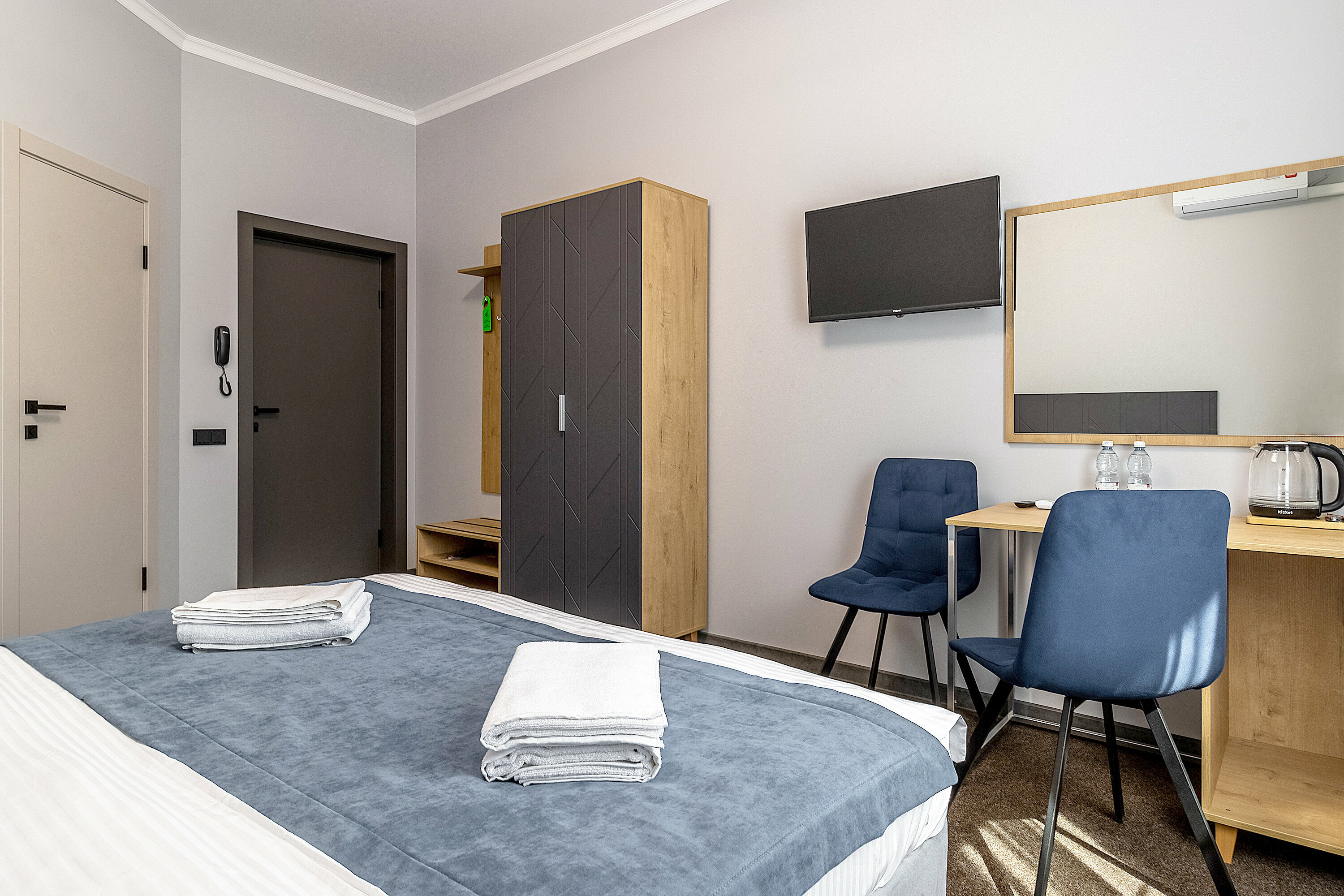 Улучшенный номер с кроватью размера «king-size»