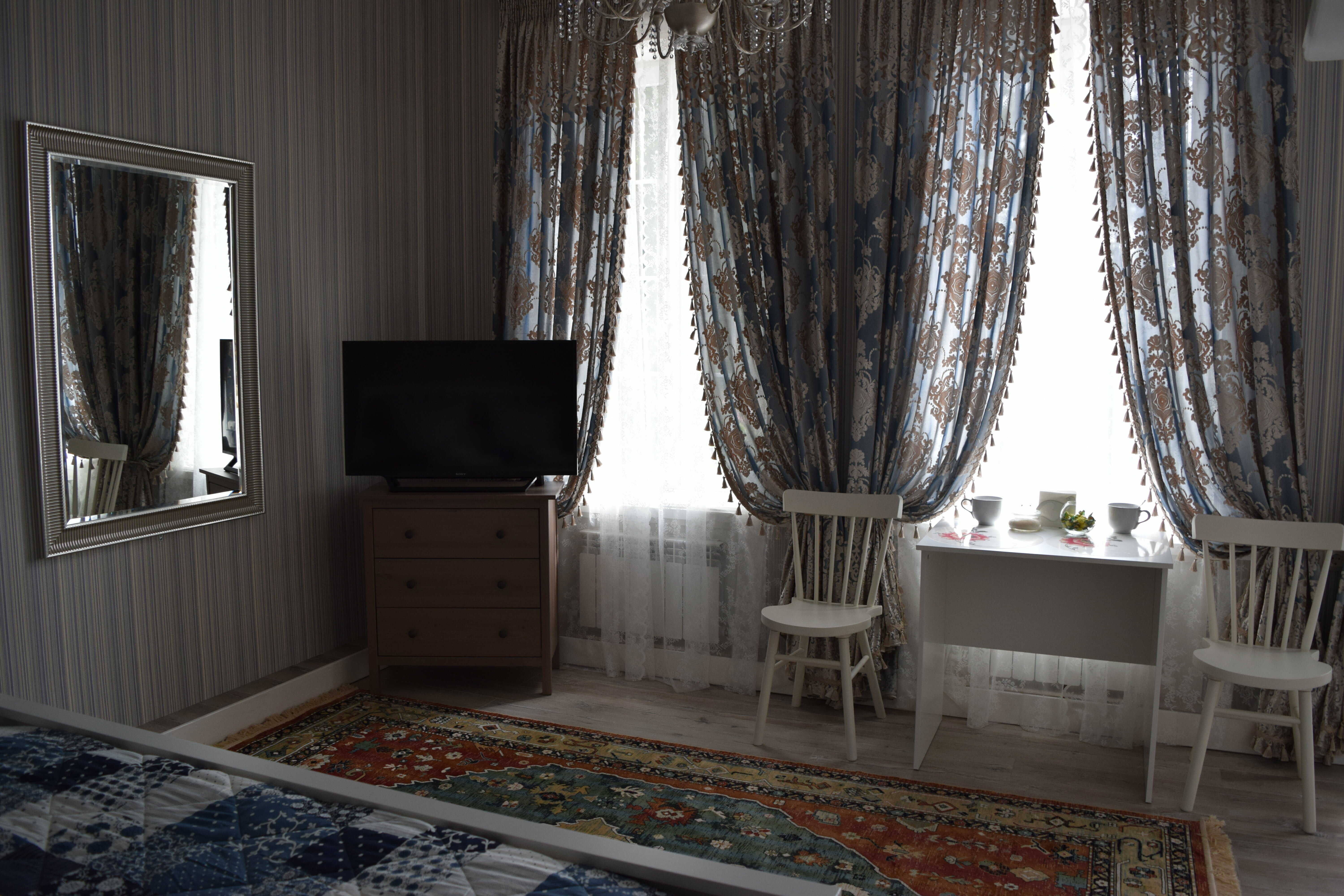 Двухместный номер с 1 кроватью и собственной ванной комнатой