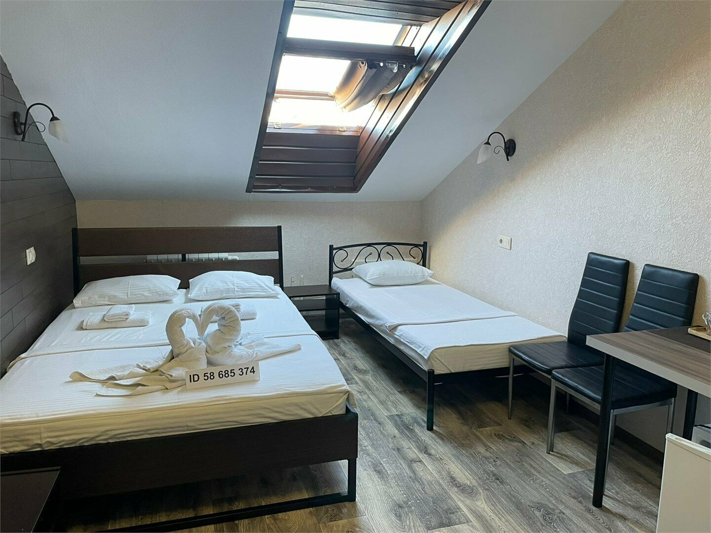 Семейный трехместный номер (5 этаж без лифта)