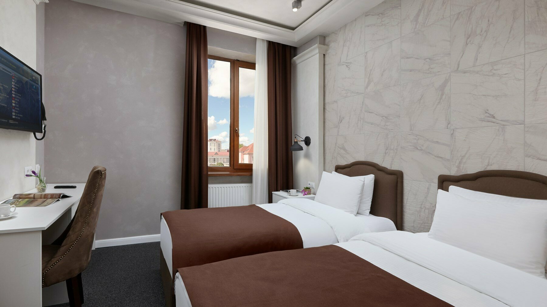 Двухместный номер с 2 отдельными кроватями