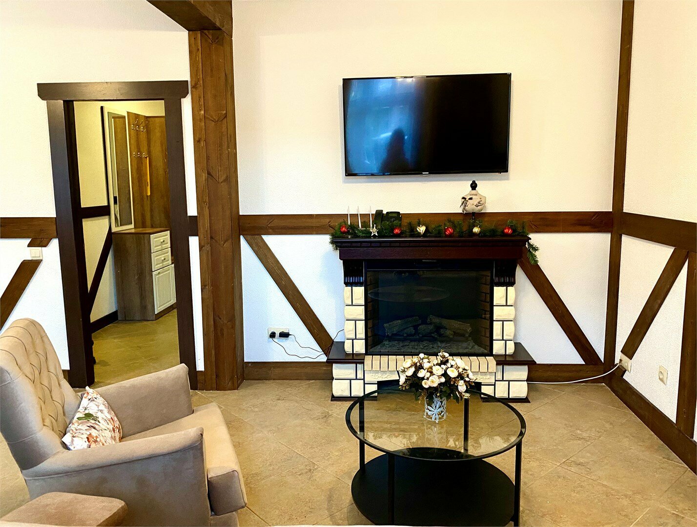 Апартаменты-шале студио с 1 спальней