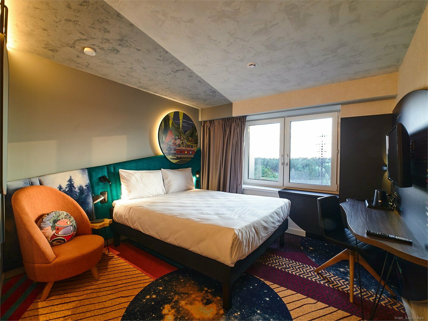 Номер Superior - с двуспальной кроватью