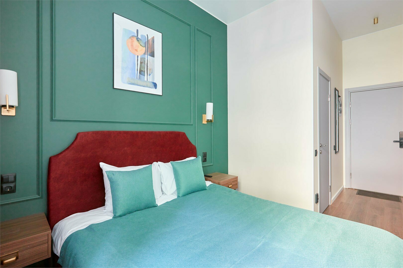 Студия Комфорт с 1 двуспальной кроватью