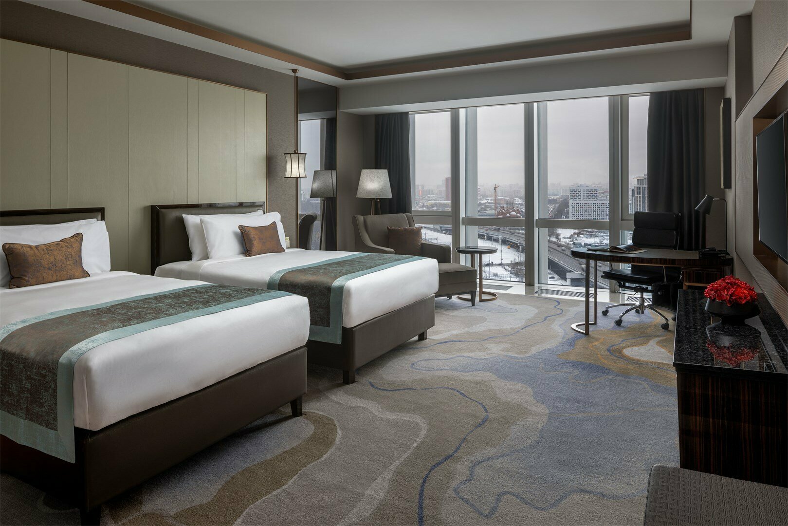 Премиум с двумя раздельными кроватями