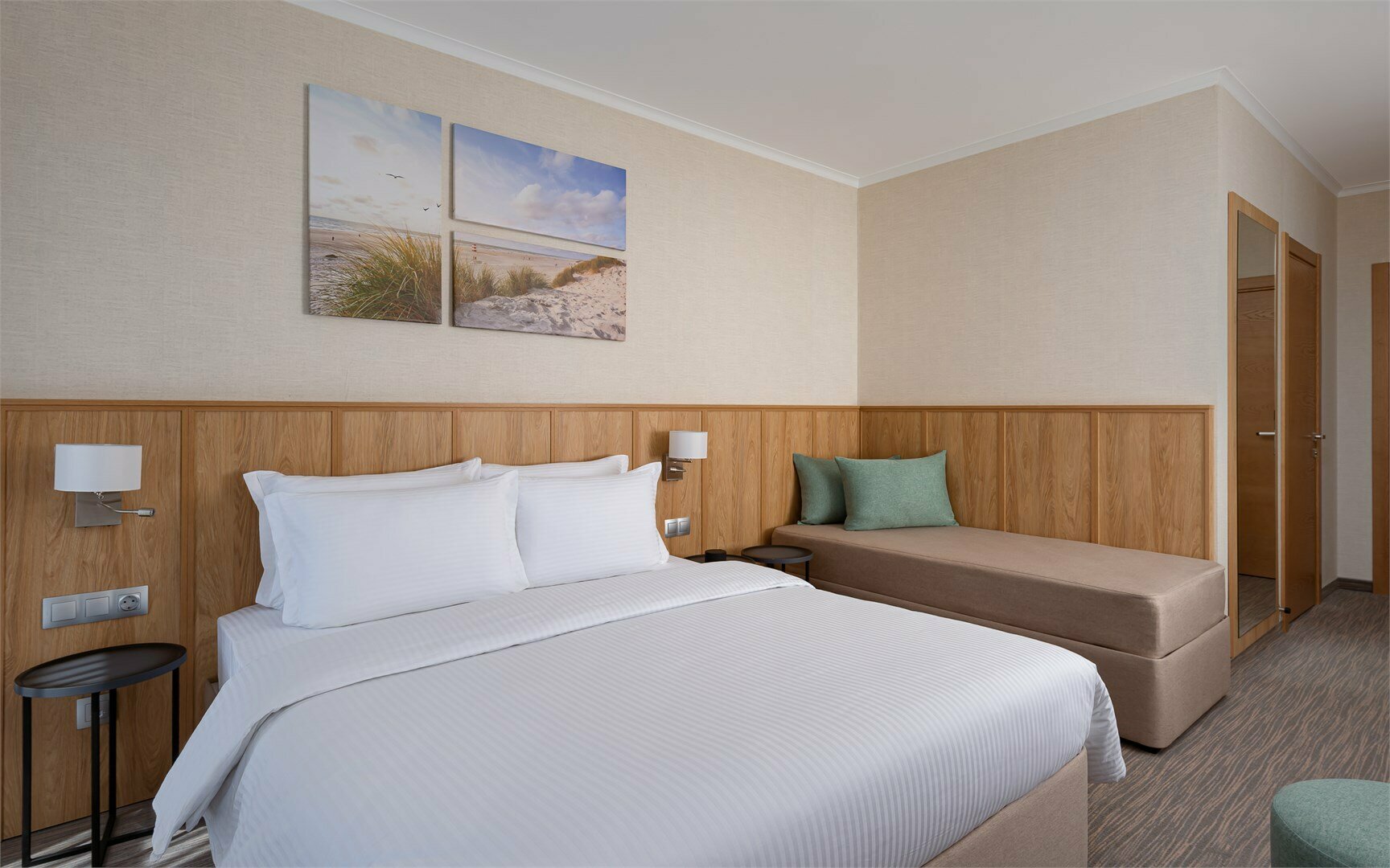 Дюна Супериор с двуспальной кроватью