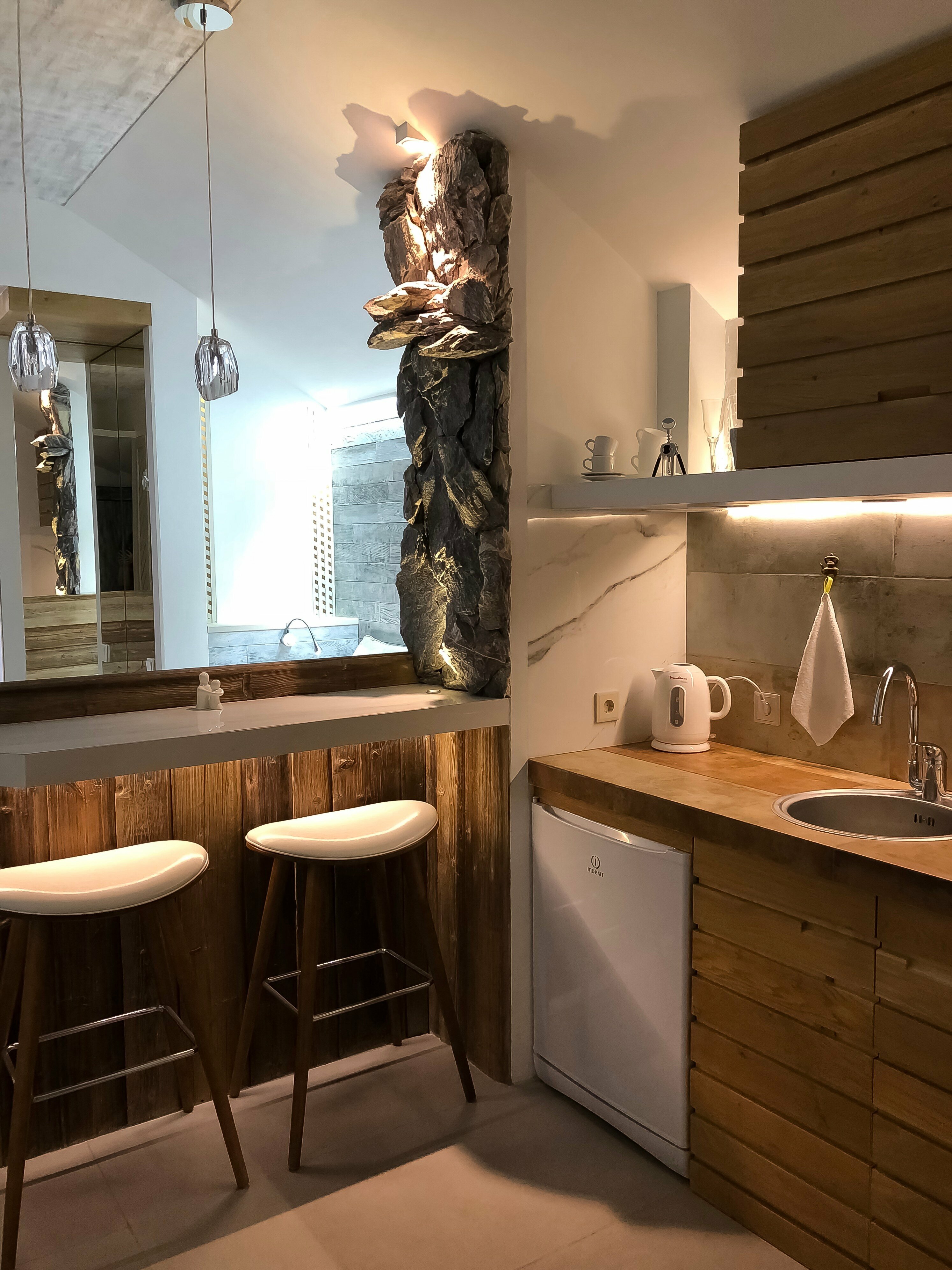 Двухместный номер-студия Делюкс с 1 кроватью