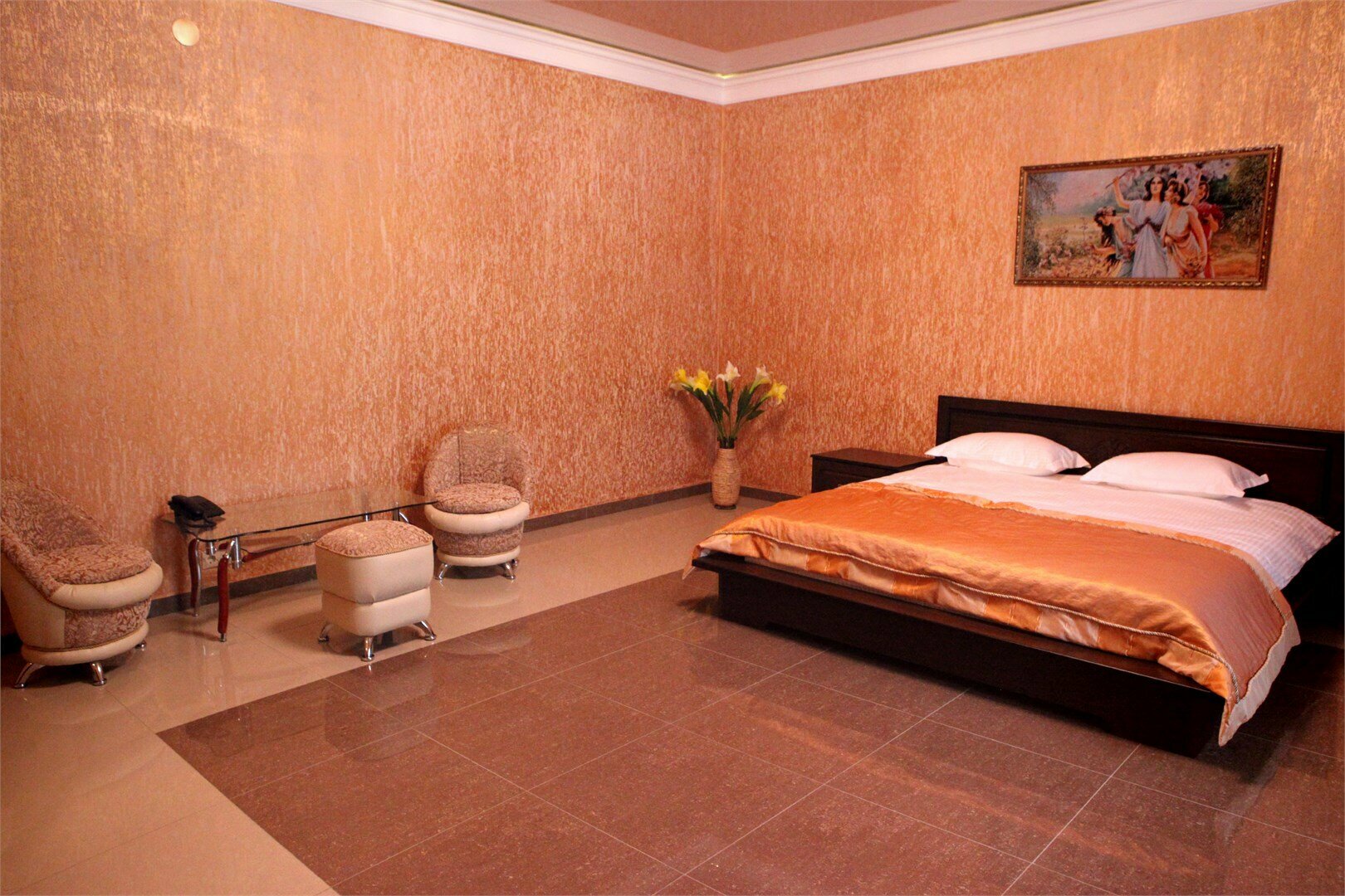 Большой двухместный номер с 1 кроватью