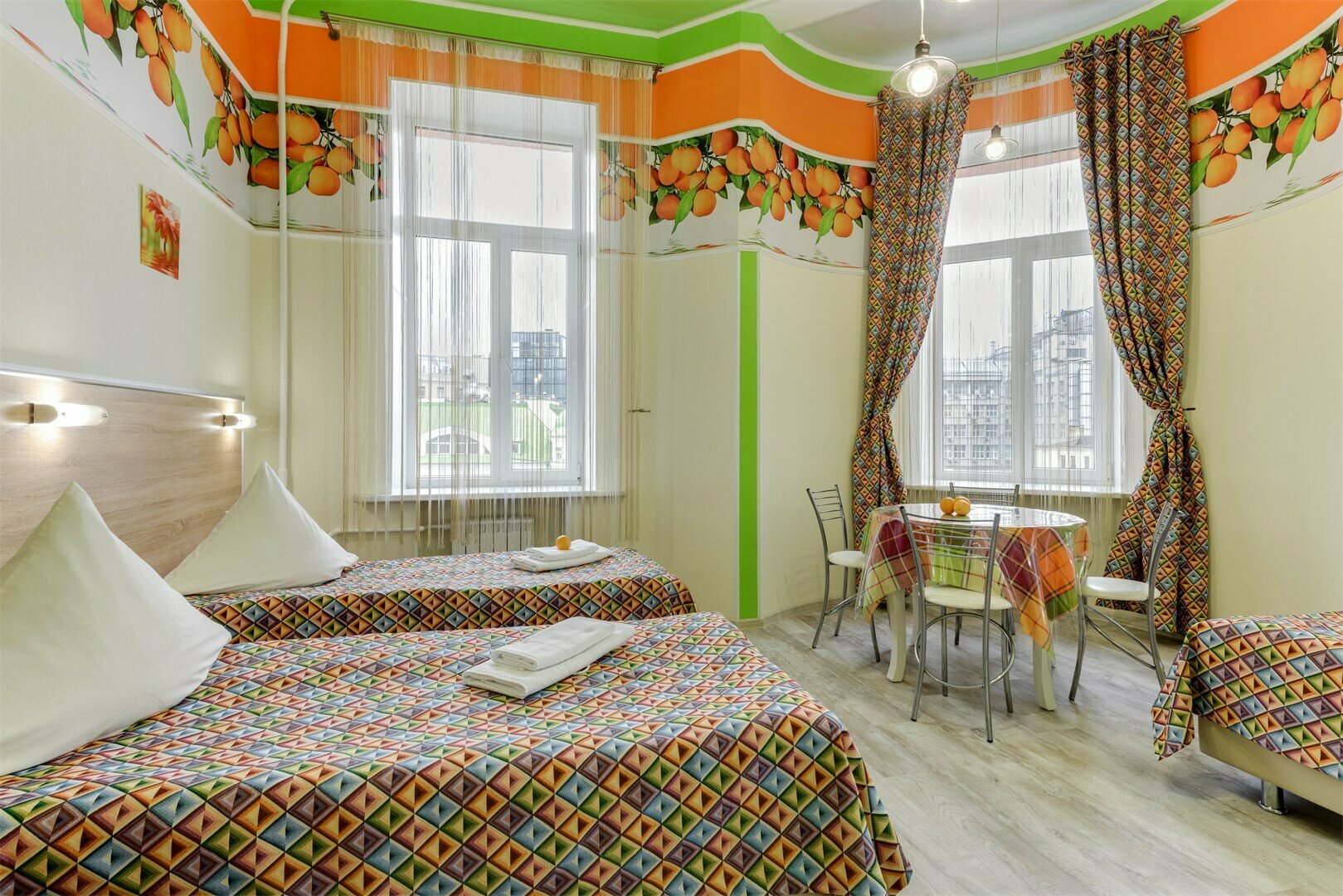 Четырехместный номер с душем