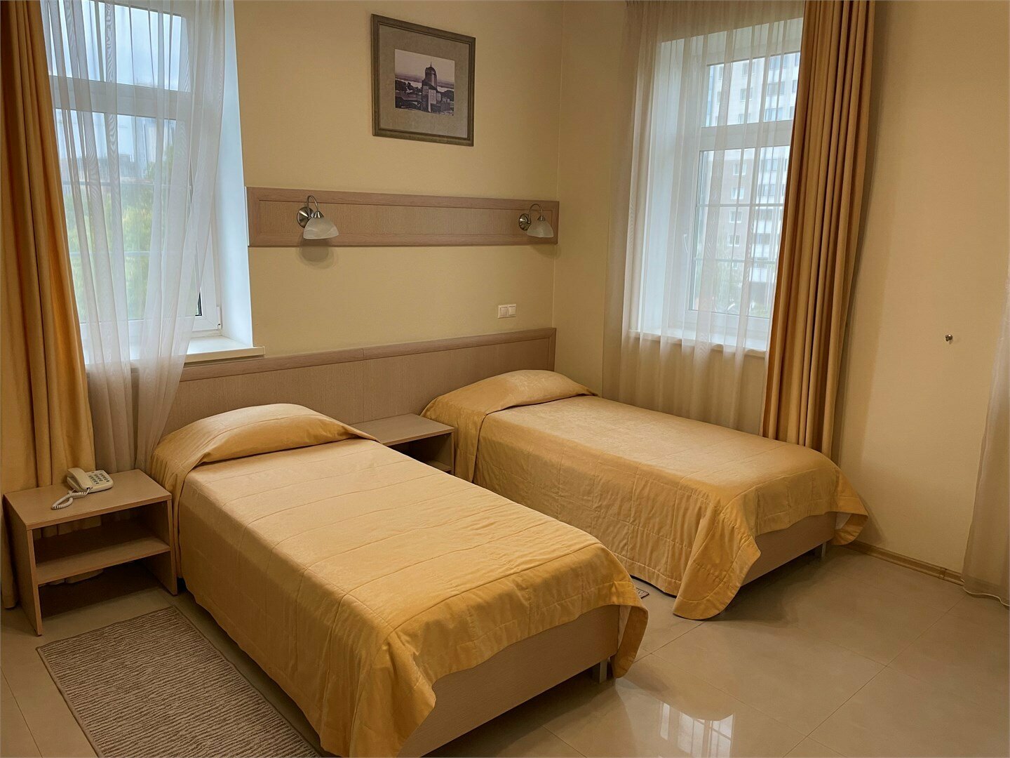 Двухместный номер с 1 кроватью или 2 отдельными кроватями