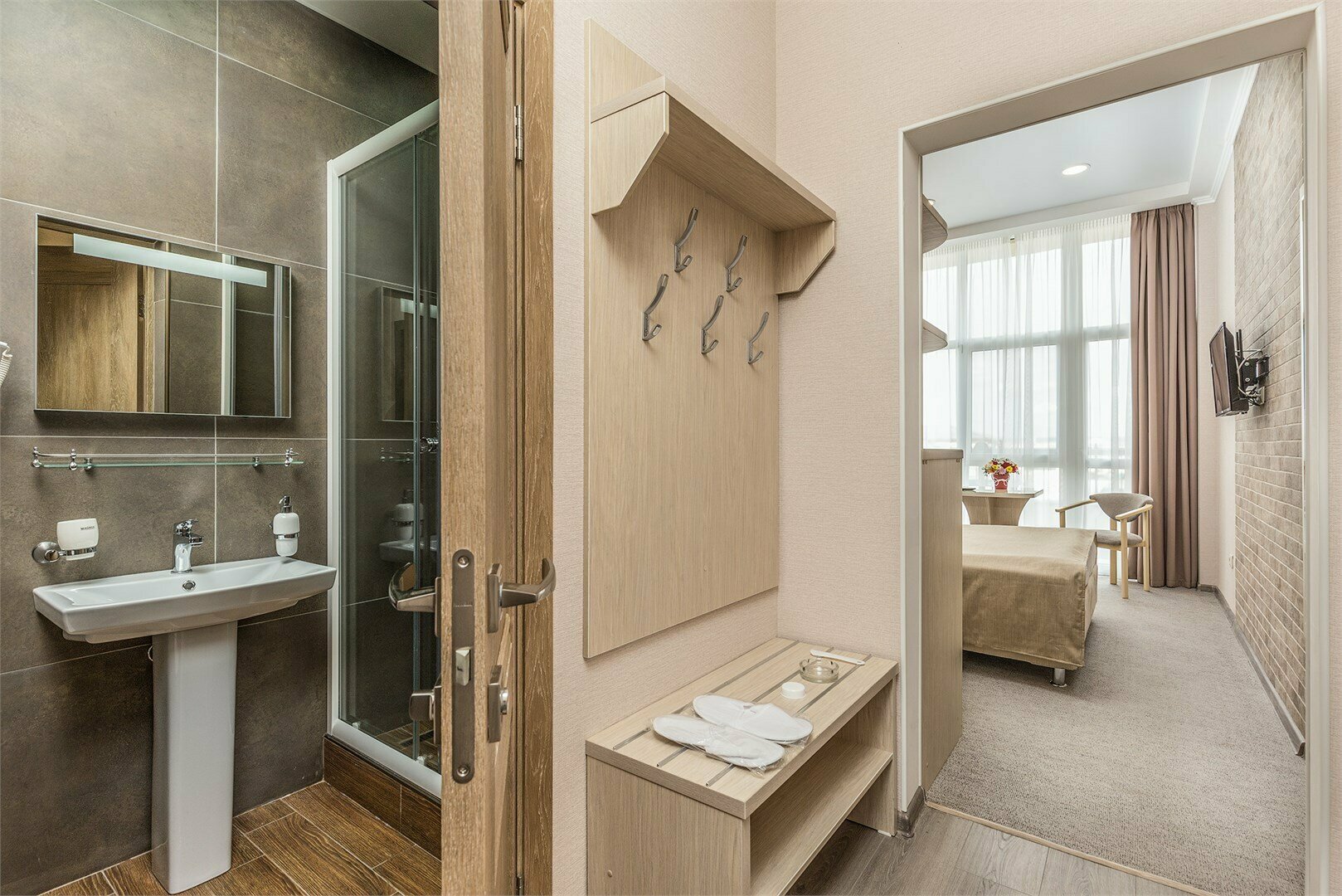 Студио - Стандарт ( 1 кровать ) 1 этаж