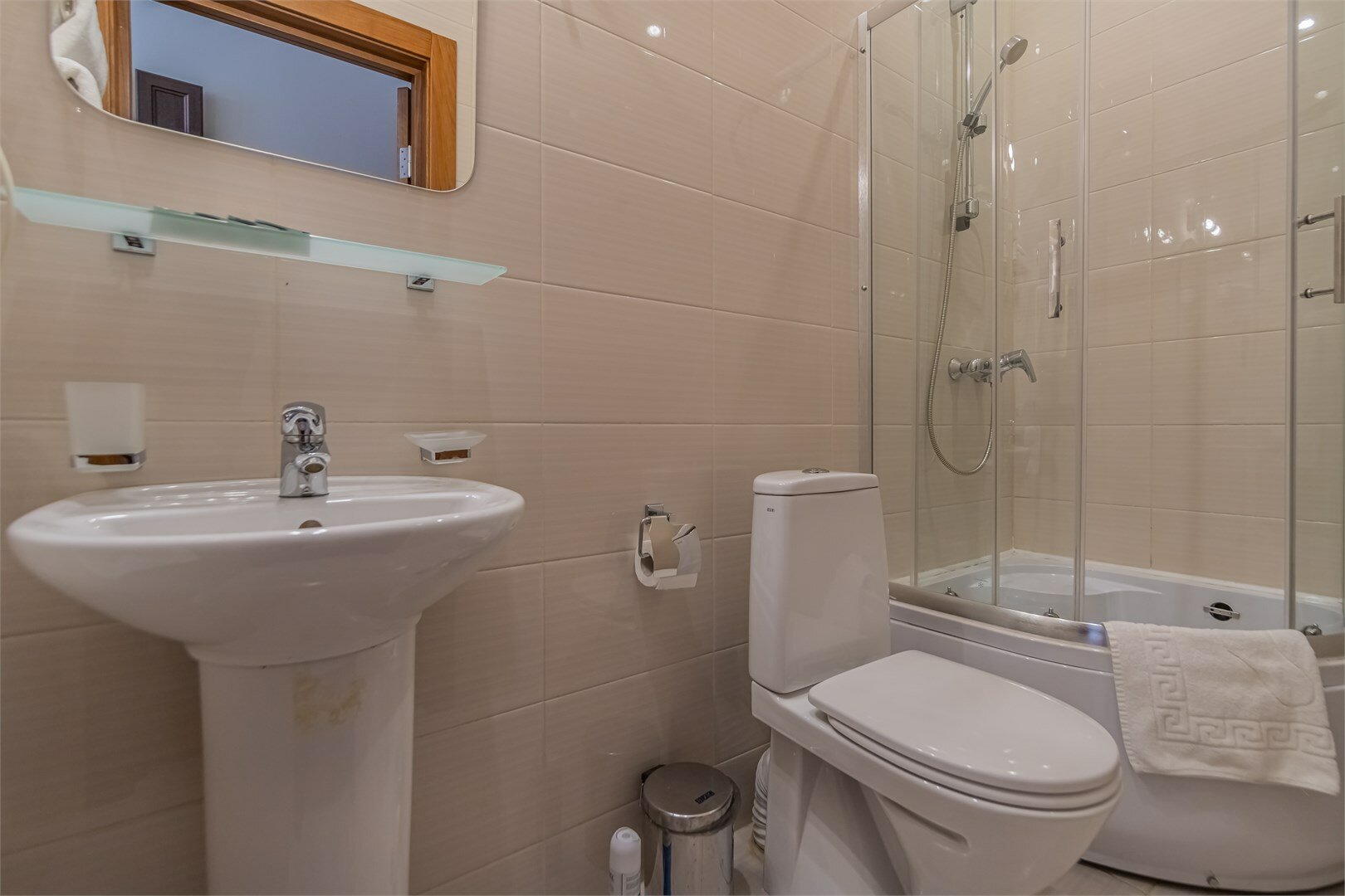 Эконом с 1 кроватью, вид на Рубинштейна или во двор