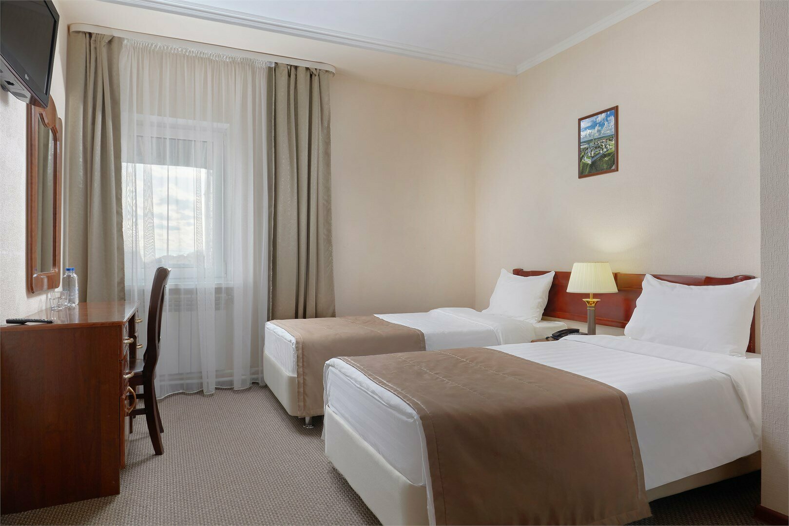 Стандарт двухместный (две раздельные кровати, Гостиница "Ленская")