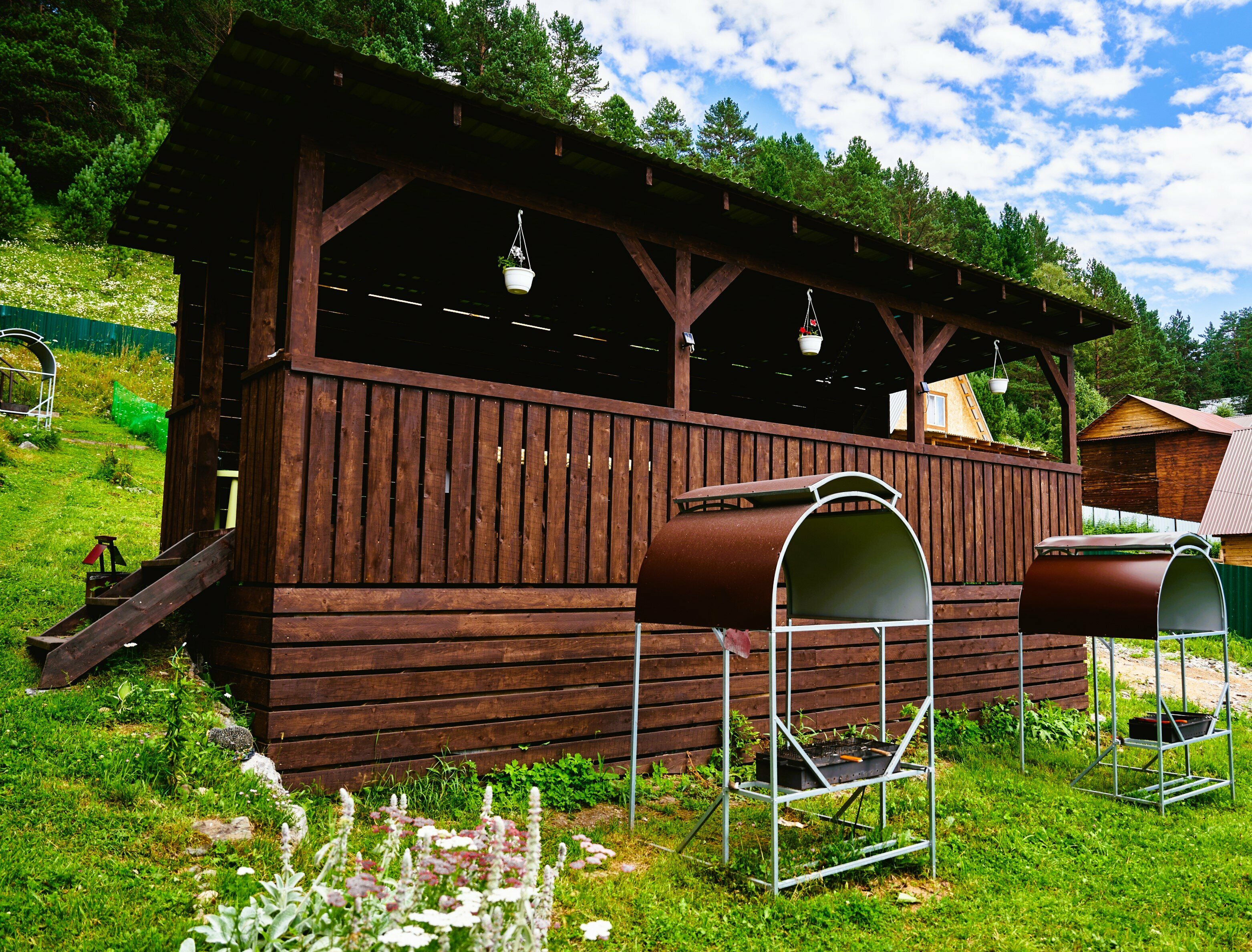 Трехместный номер с видом на озеро