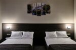 Двухместный номер с 2 отдельными кроватями и балконом в Kvarz