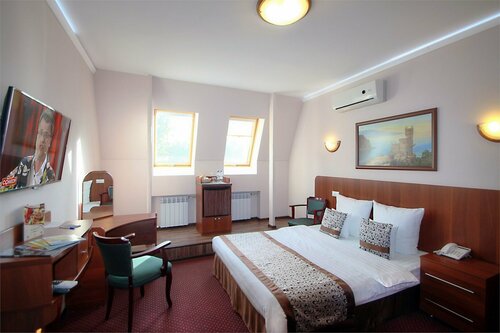 Улучшенный Комфорт Двухместный номер с двуспальной кроватью. Размещение с питомцами не допустимо