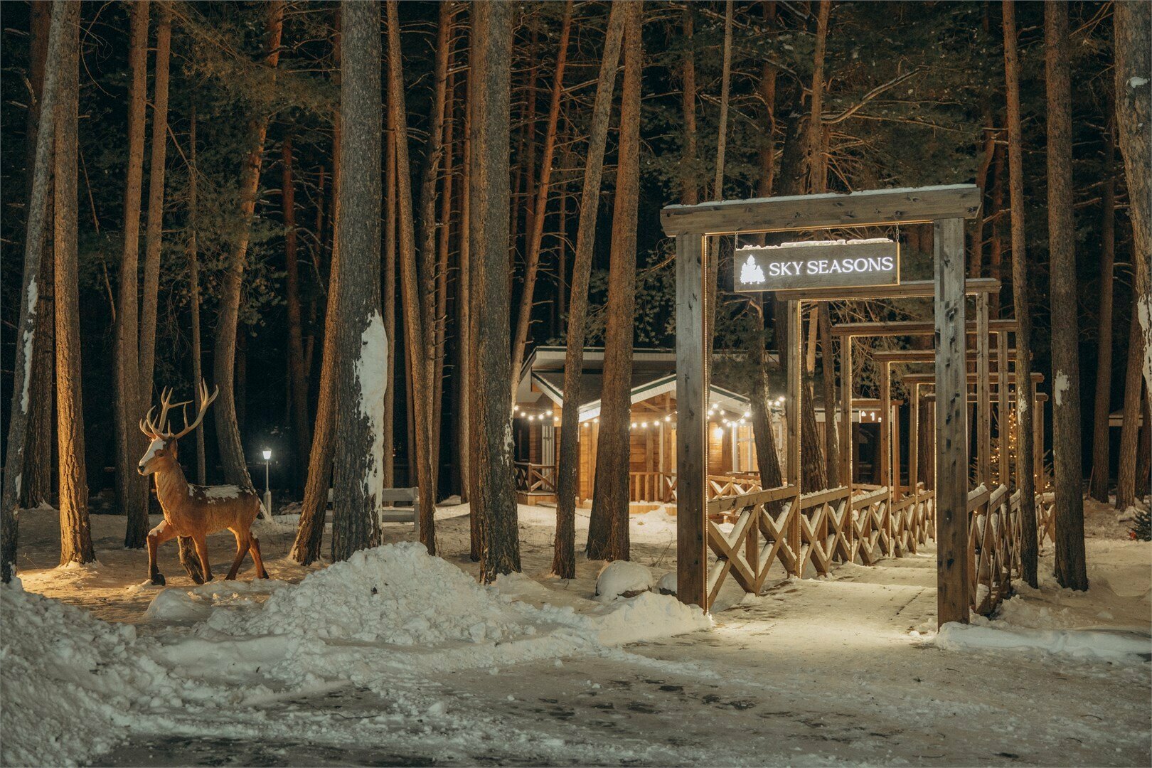 Дом-шале Sky Seasons 1 (Зима)