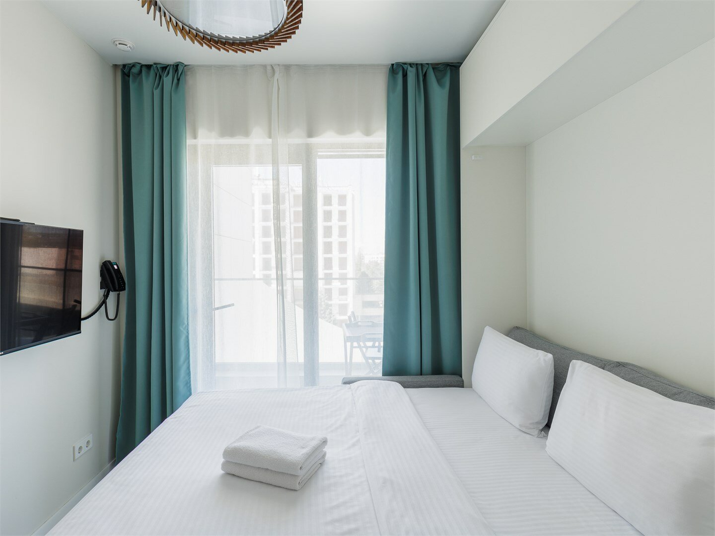 Двухместный номер с 1 кроватью и балконом