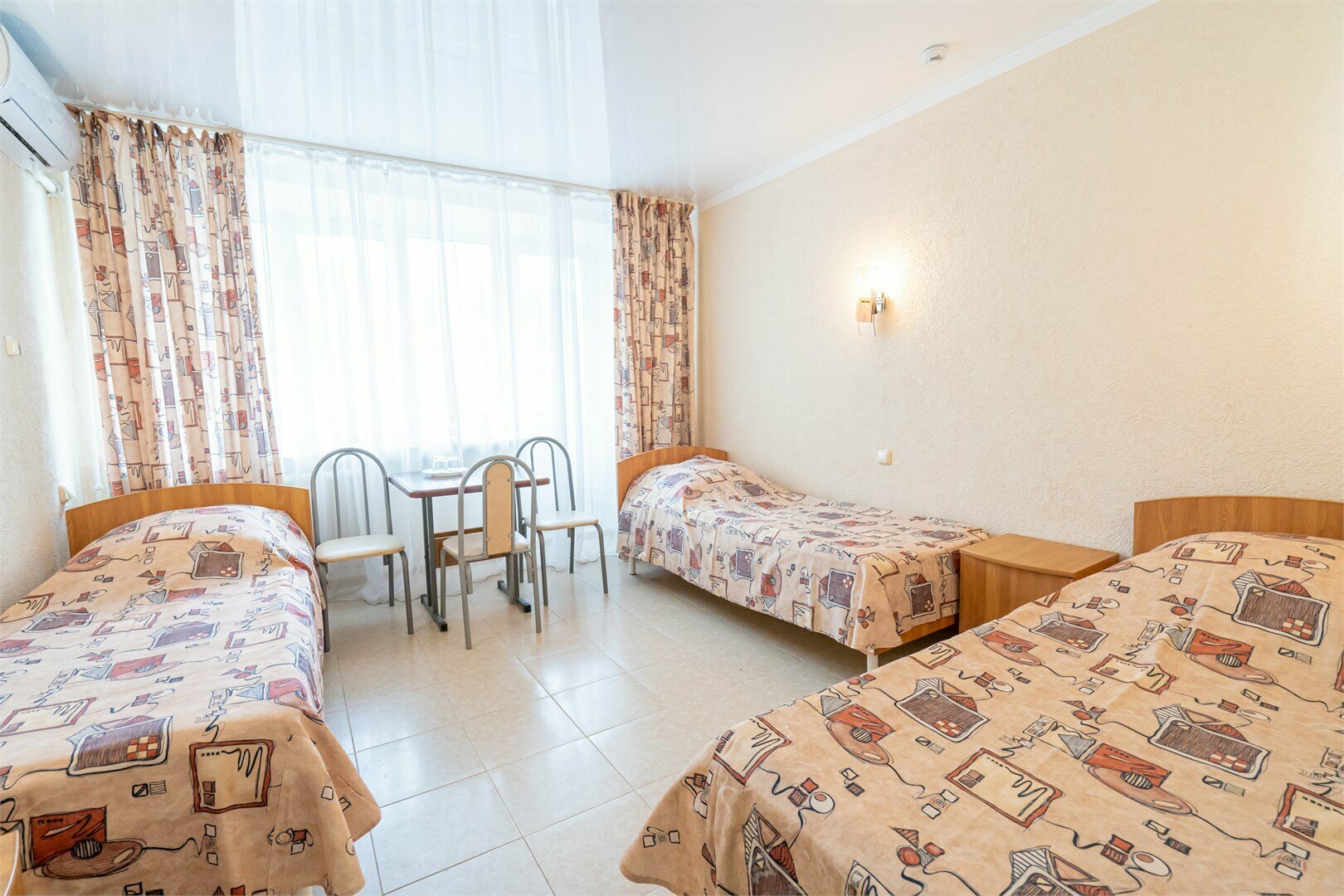 С3 Трехместный однокомнатный номер без дополнительного места