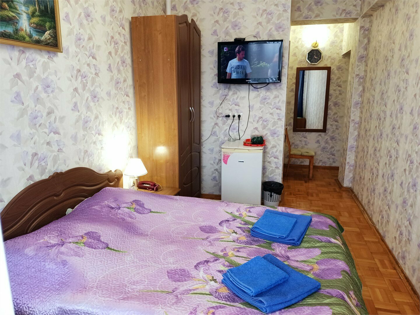 Номер с двуспальной кроватью