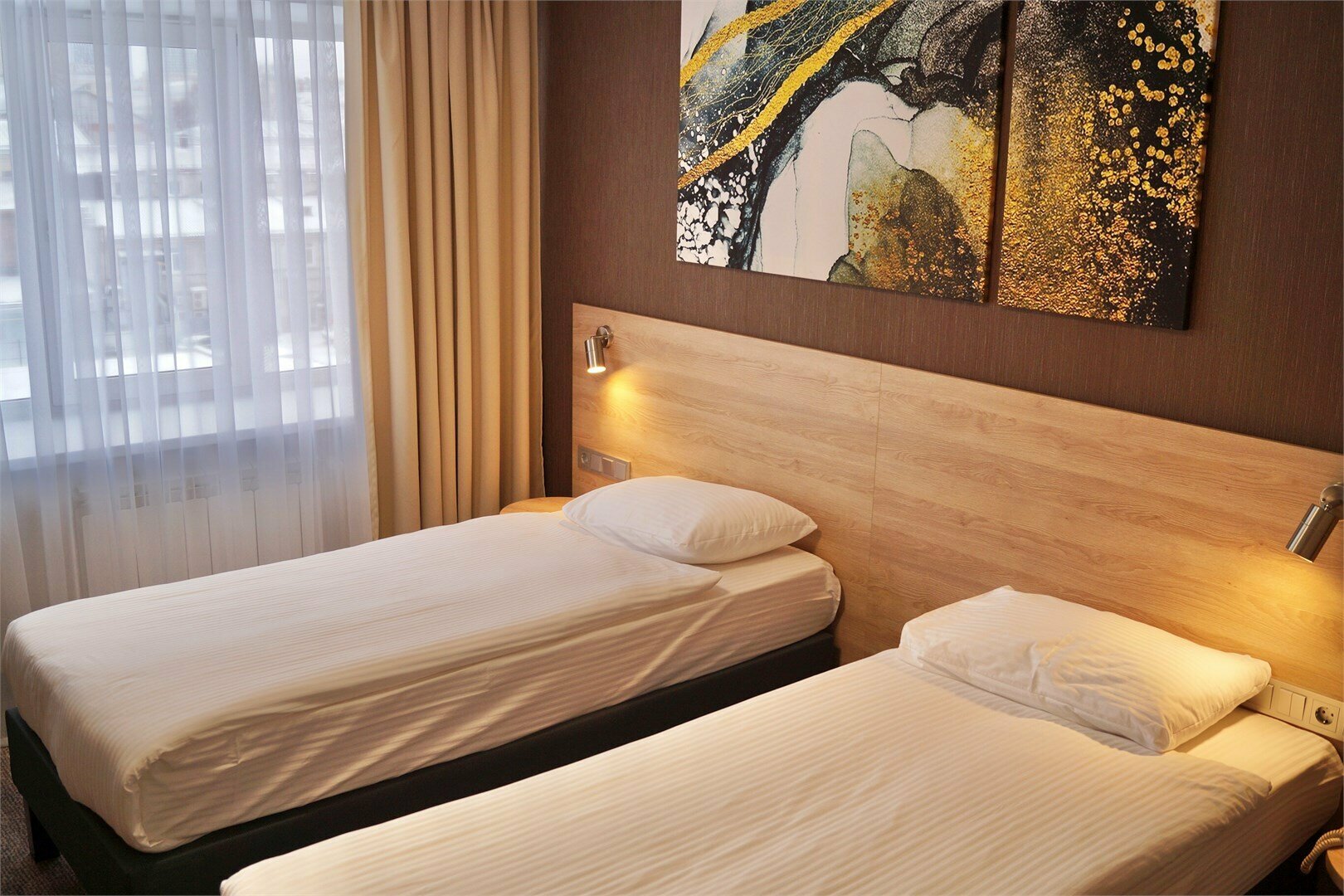 Бизнес-комфорт с двумя раздельными кроватями