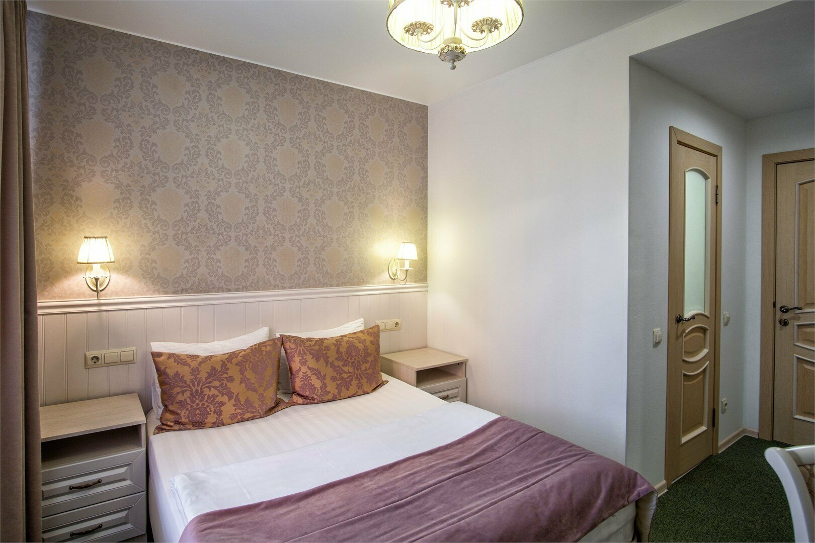 ДВУХМЕСТНЫЙ "СТАНДАРТ" С ДВУСПАЛЬНОЙ КРОВАТЬЮ