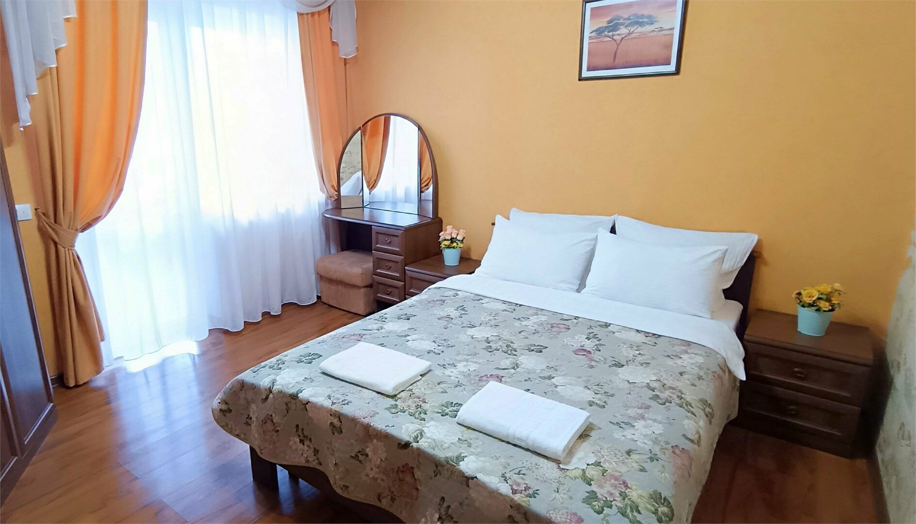 Двухместный номер "Комфорт" с балконом