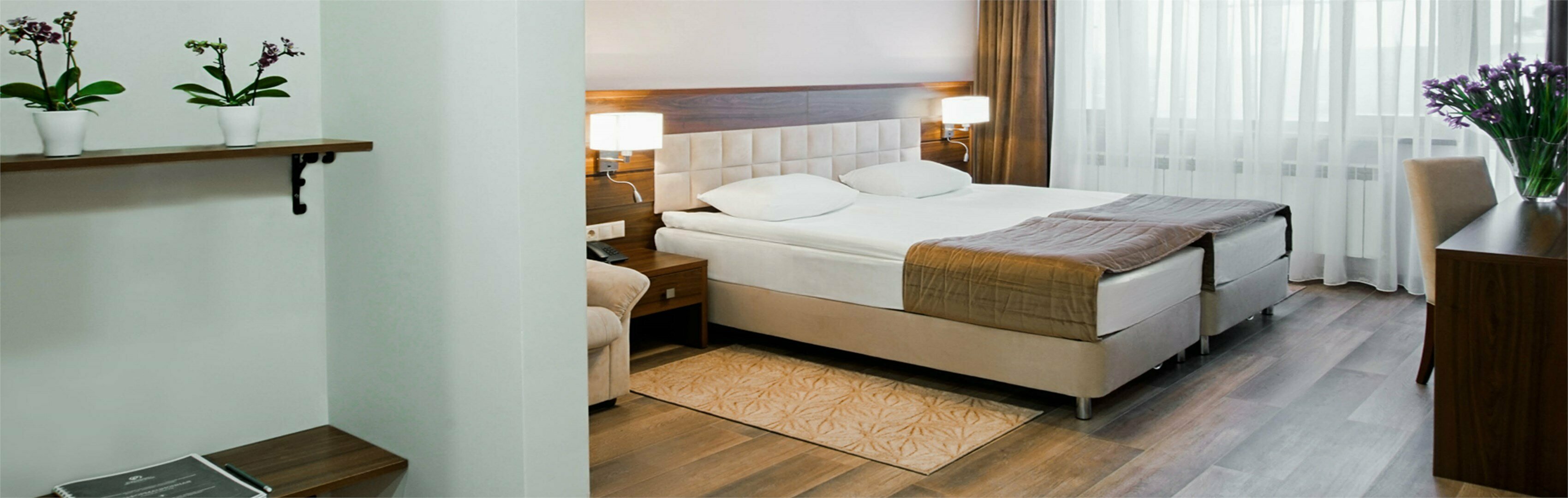 Однокомнатный стандарт с двумя кроватями