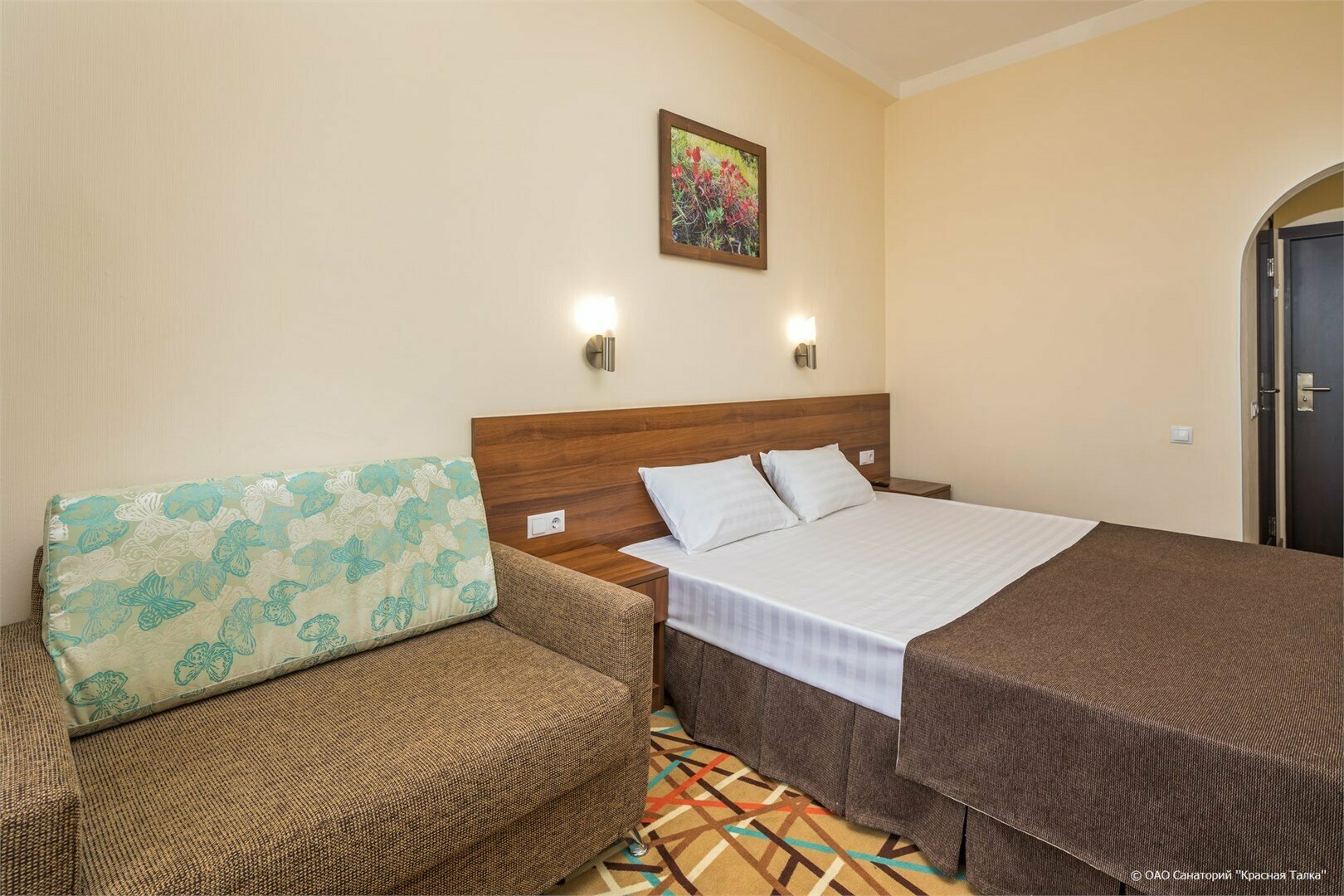 Стандартный двухместный номер с 1 кроватью