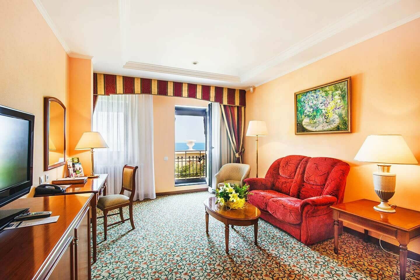 Люкс с видом на море