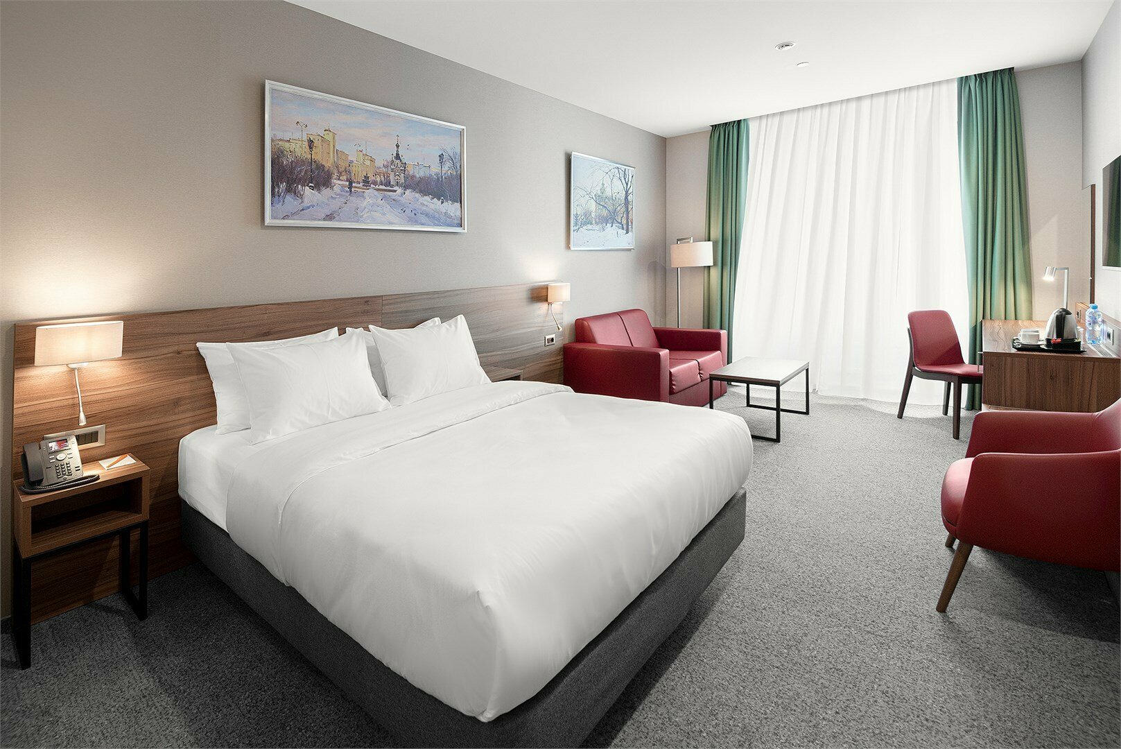 Делюкс с двуспальной кроватью