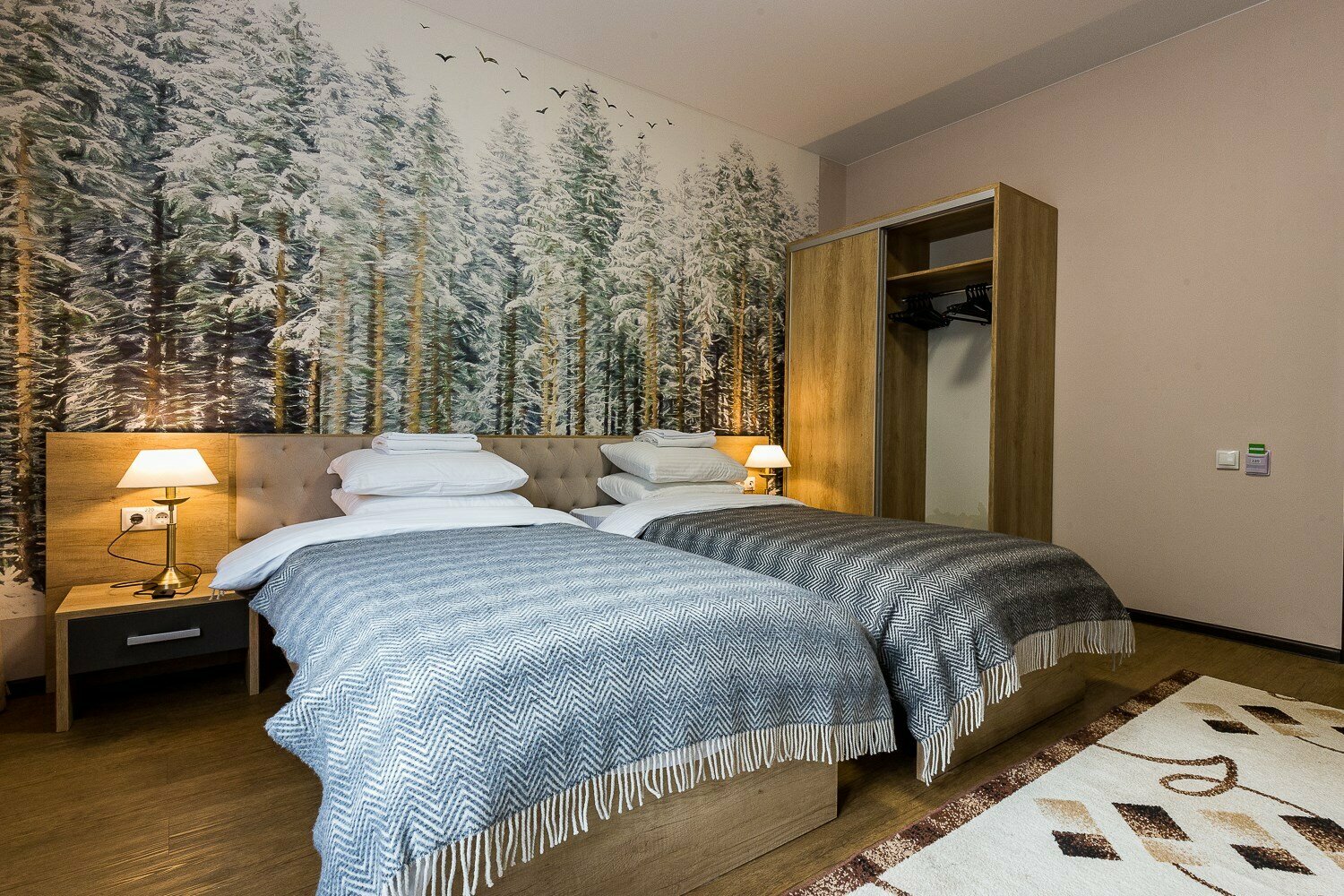 двухместный номер шале "времена года" стандарт+