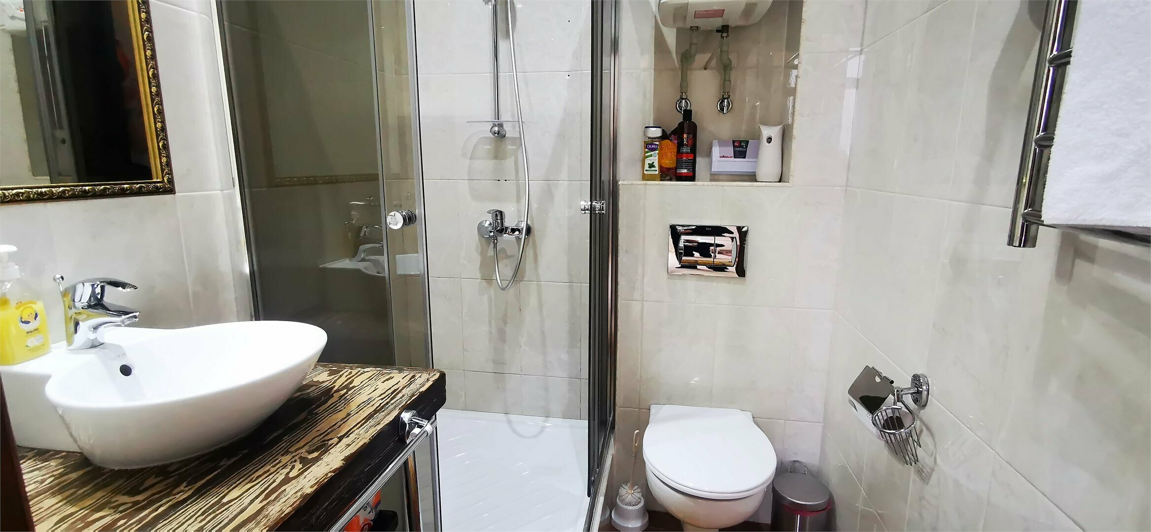 Номер с миникухней и видом на Парк Победы.