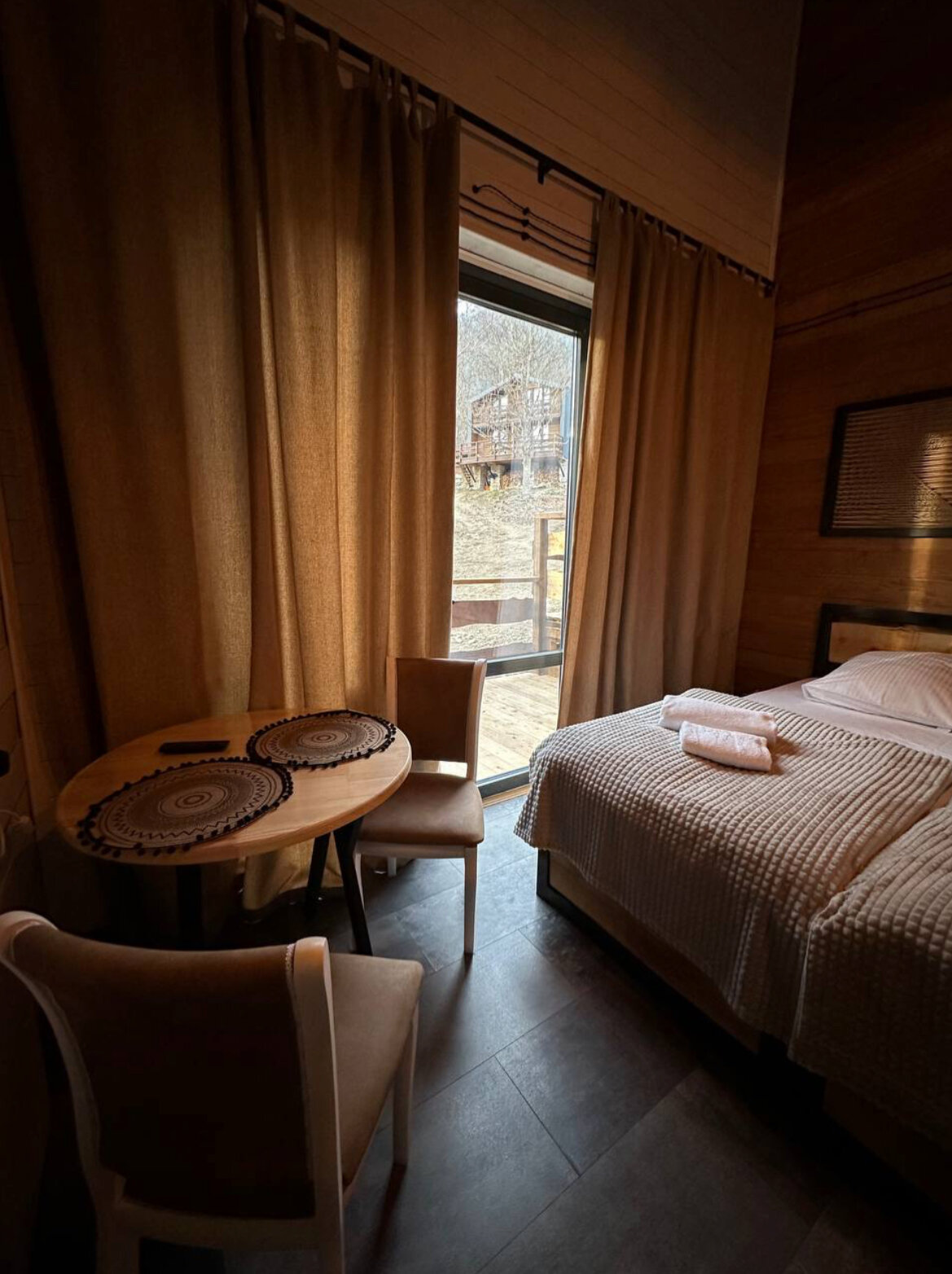 Двухместный номер с 2 отдельными кроватями и террасой