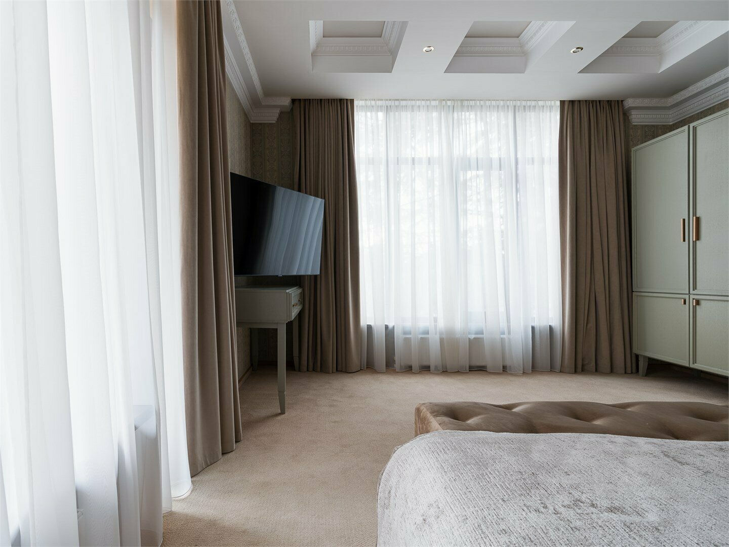 Двухместный двухкомнатный номер люкс с джакузи