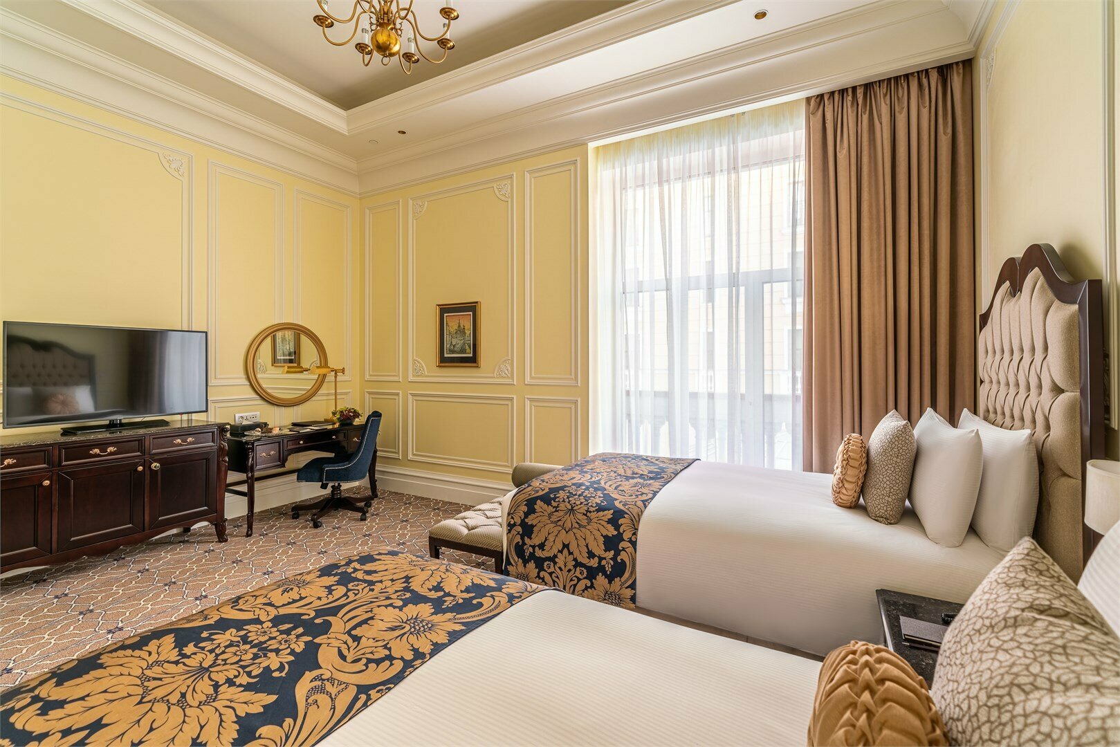 Делюкс Твин с видом во внутренний двор