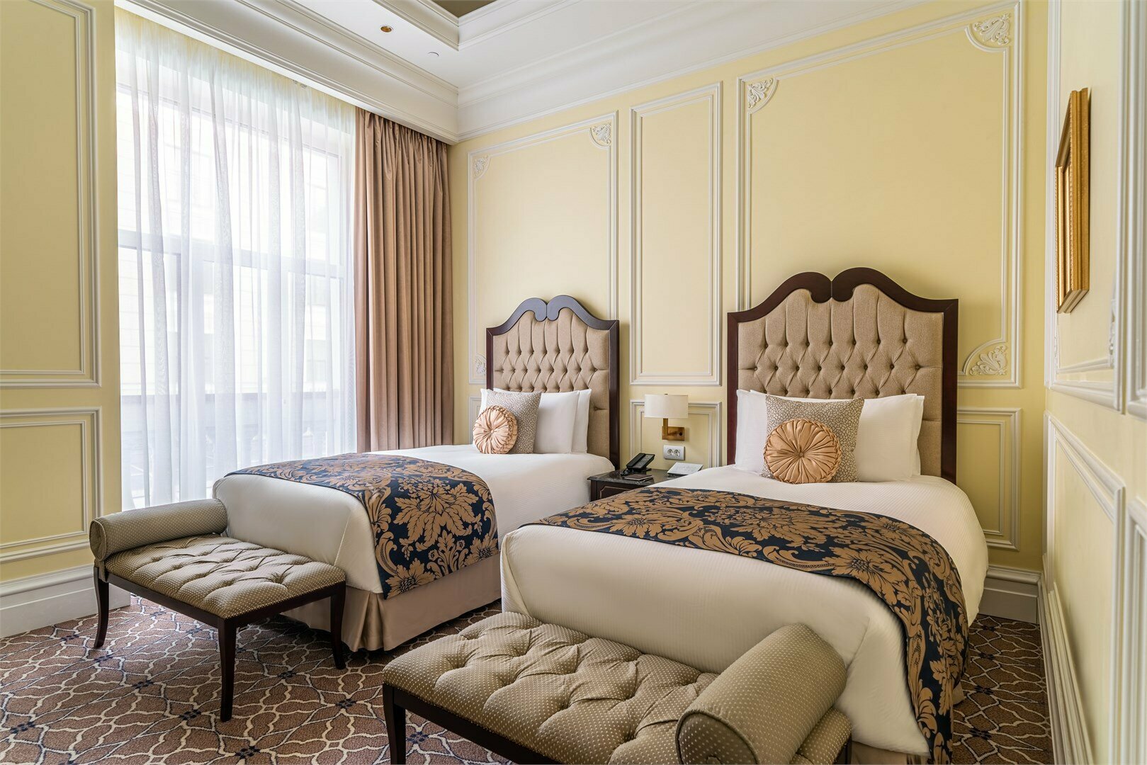 Делюкс Твин с видом во внутренний двор