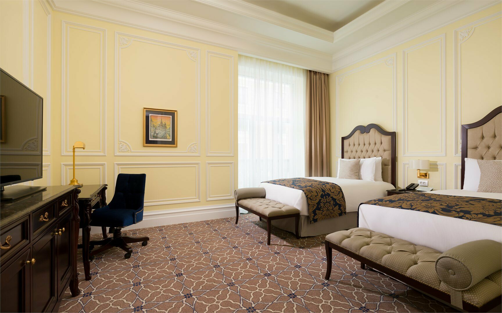 Делюкс Твин с видом во внутренний двор