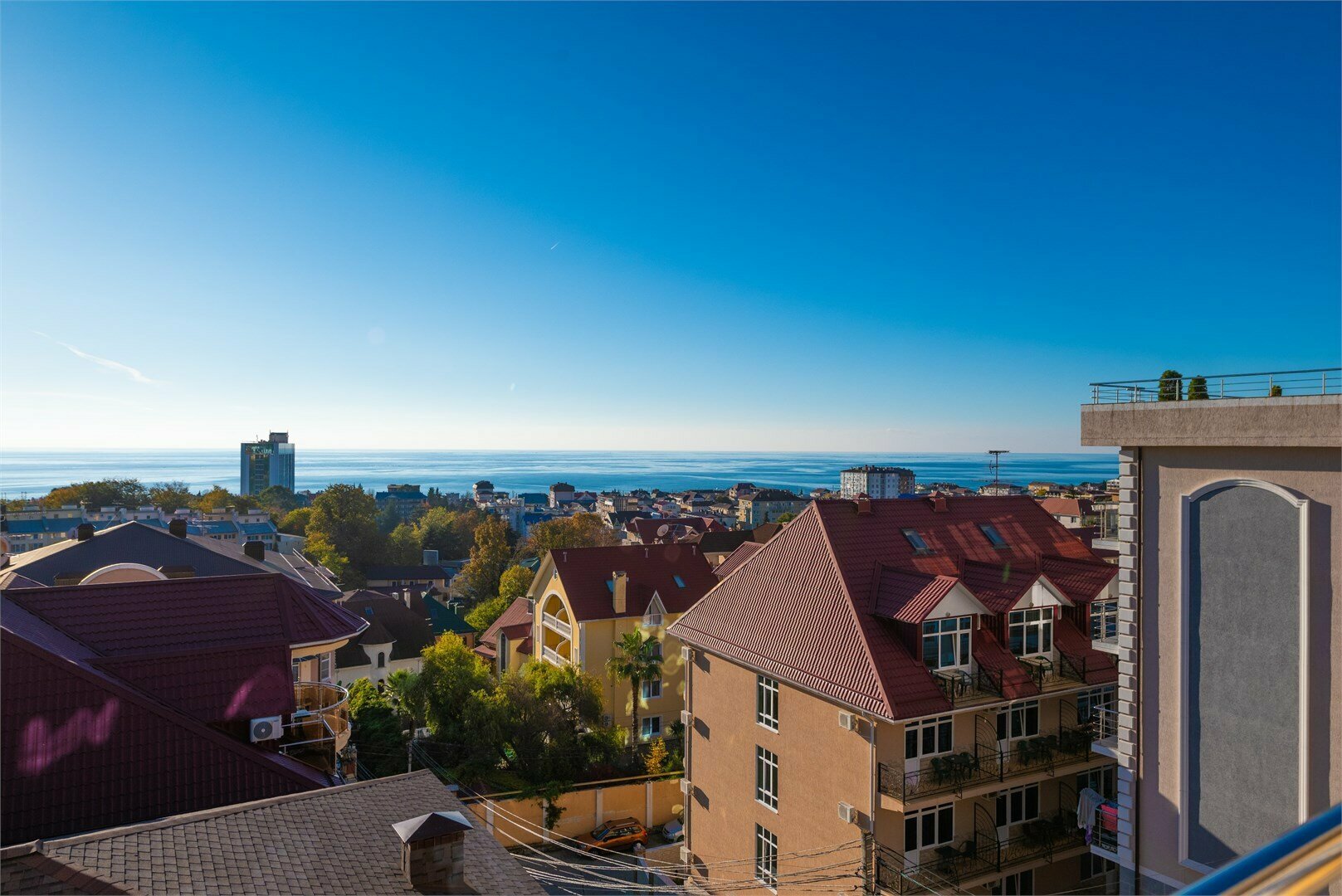 Стандарт с балконом (вид на море)