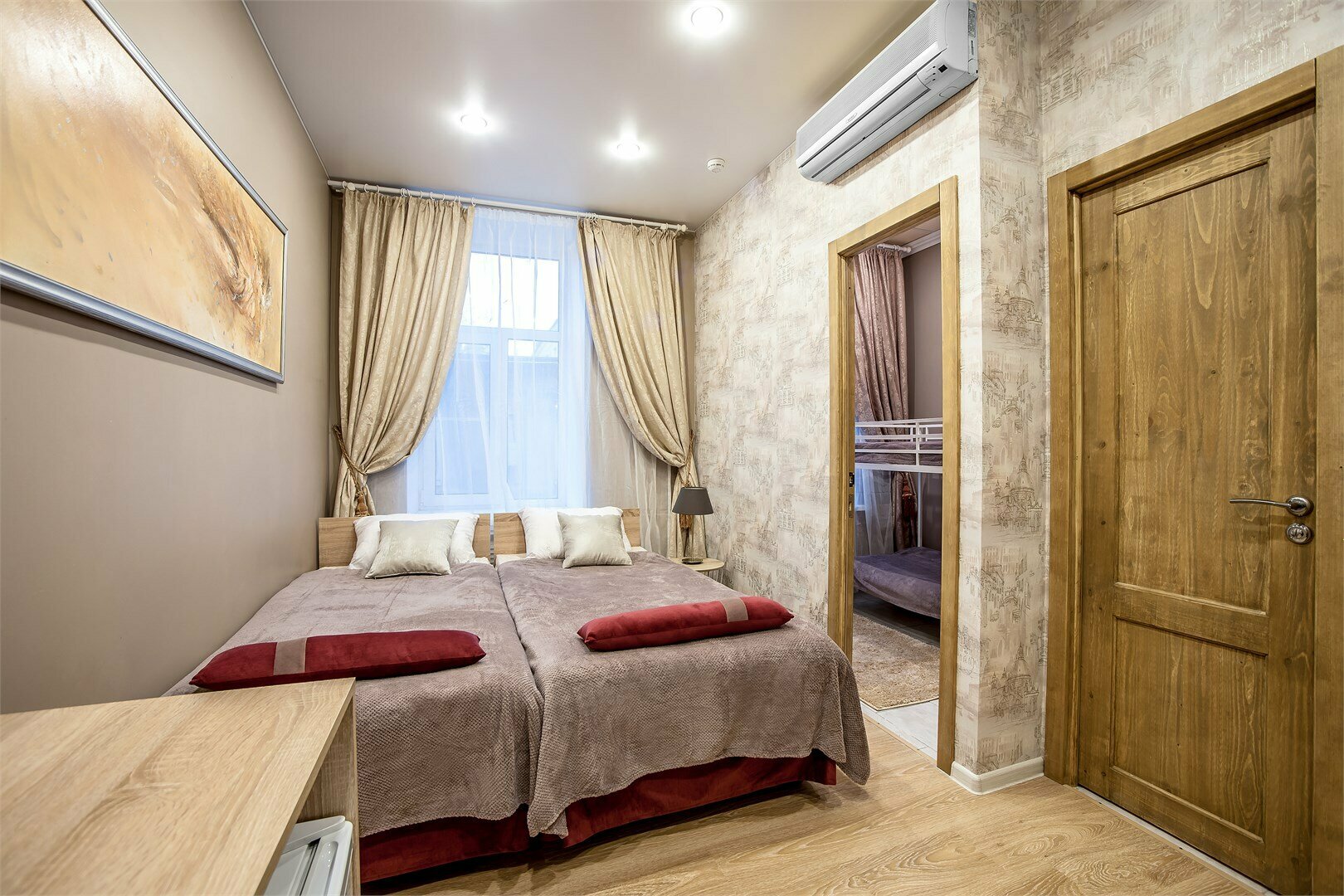 Уютный семейный номер с кондиционером