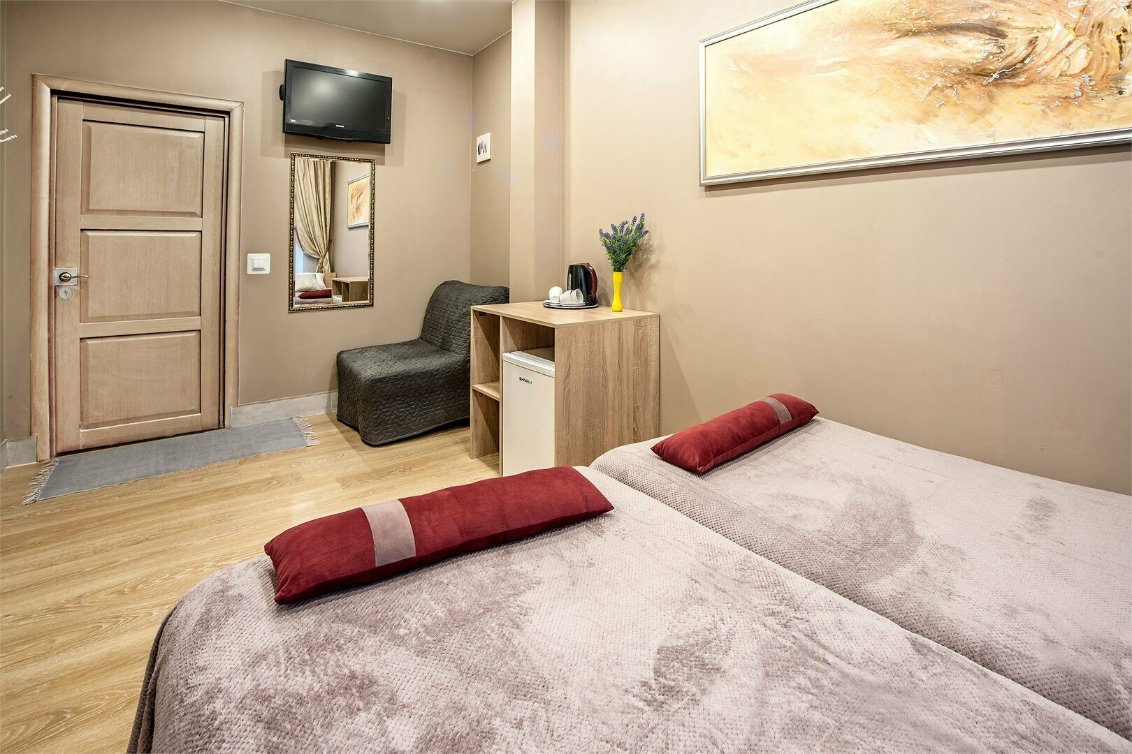 Уютный семейный номер с кондиционером