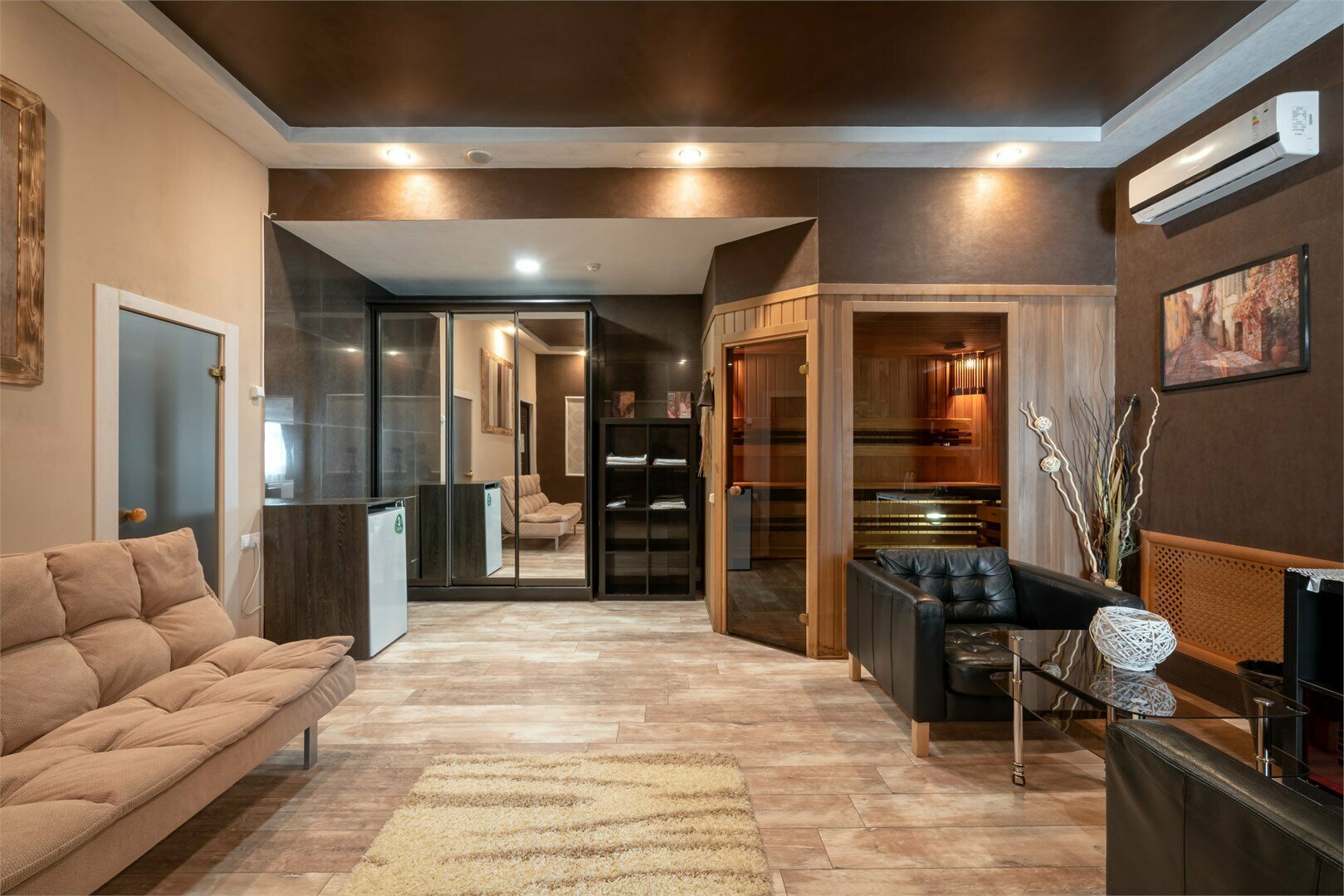 Люкс с сауной