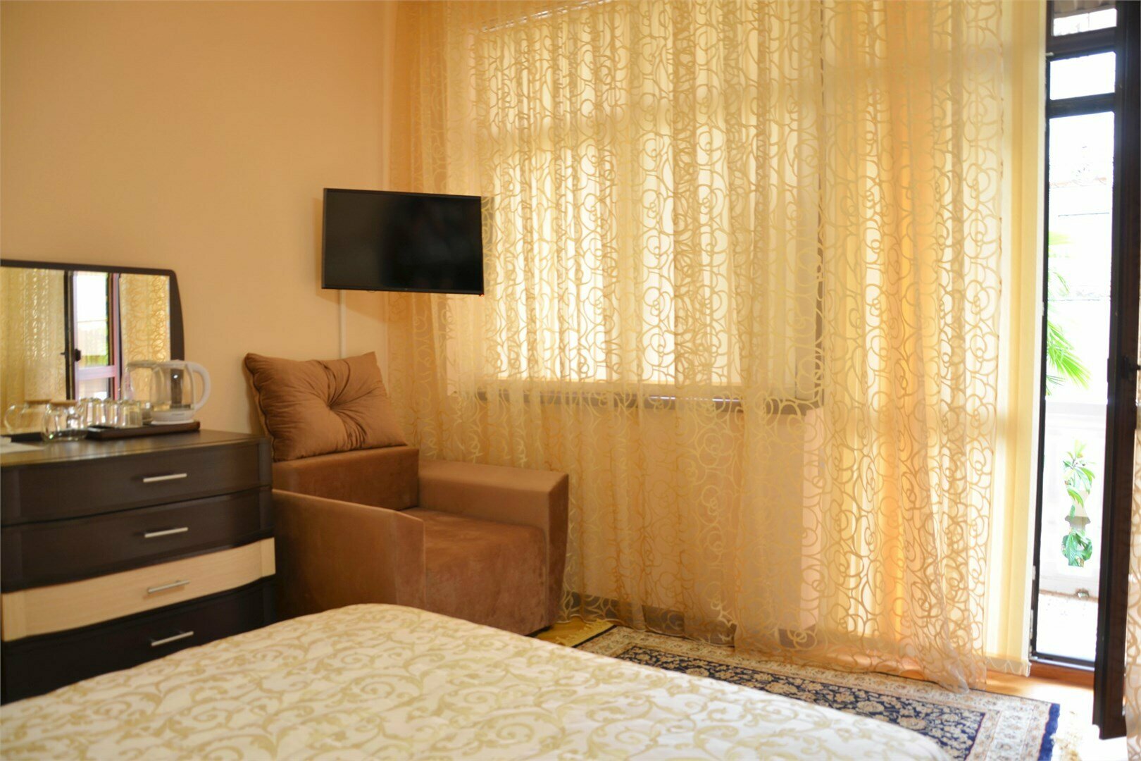 Стандартный двухместный номер с балконом