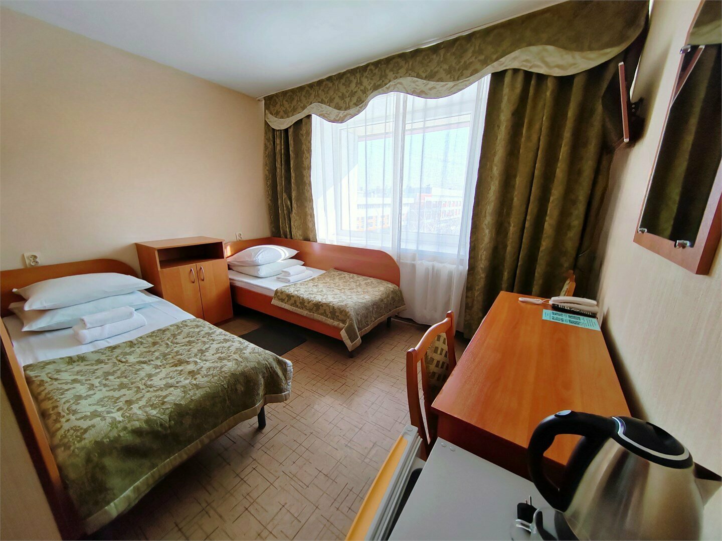 Однокомнатный Двухместный Твин УЛУЧШЕННЫЙ