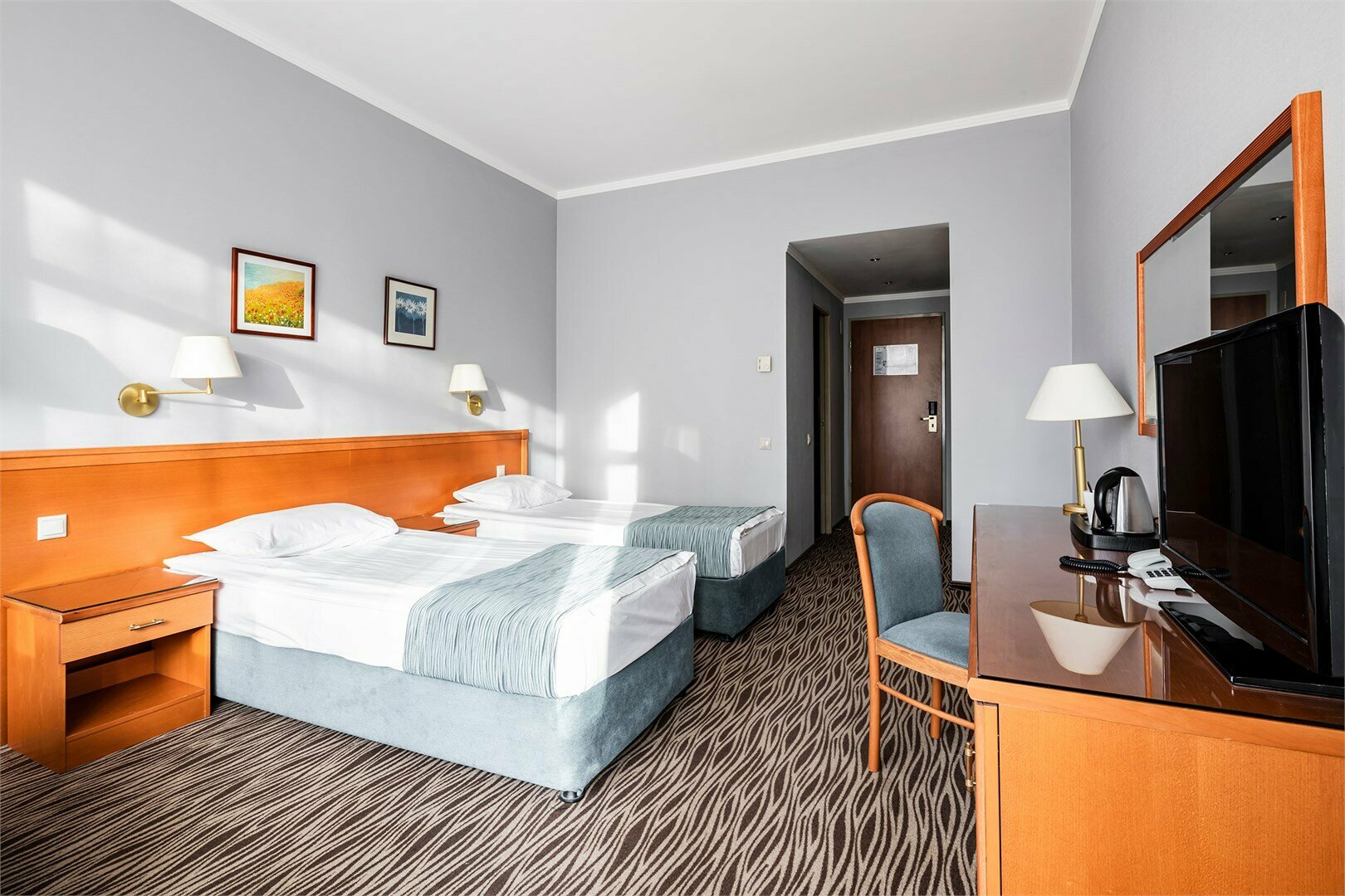 Номер Classic SPA, с балконом - с 2 односпальными кроватями