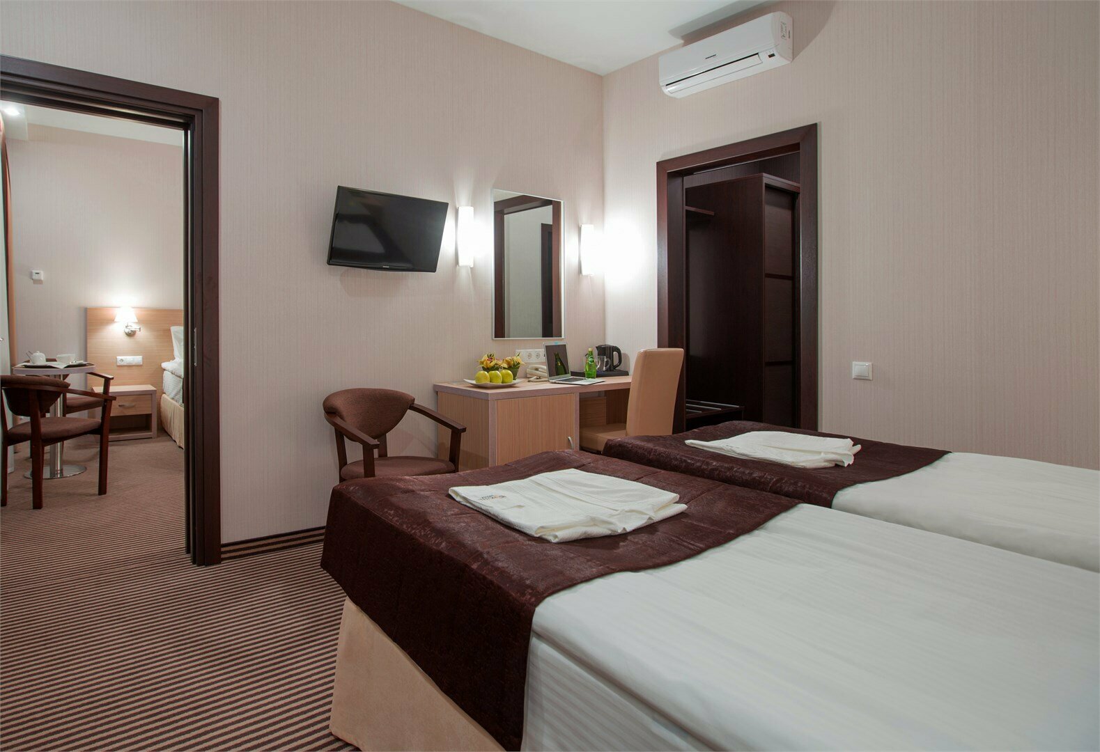 Двухместный номер с 2 отдельными кроватями