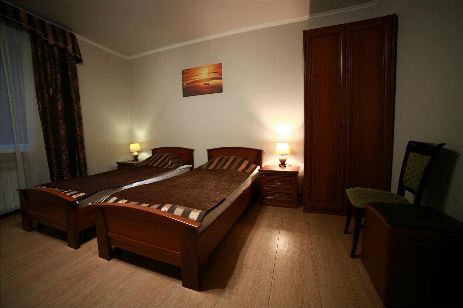 Двухместный номер с 2 отдельными кроватями