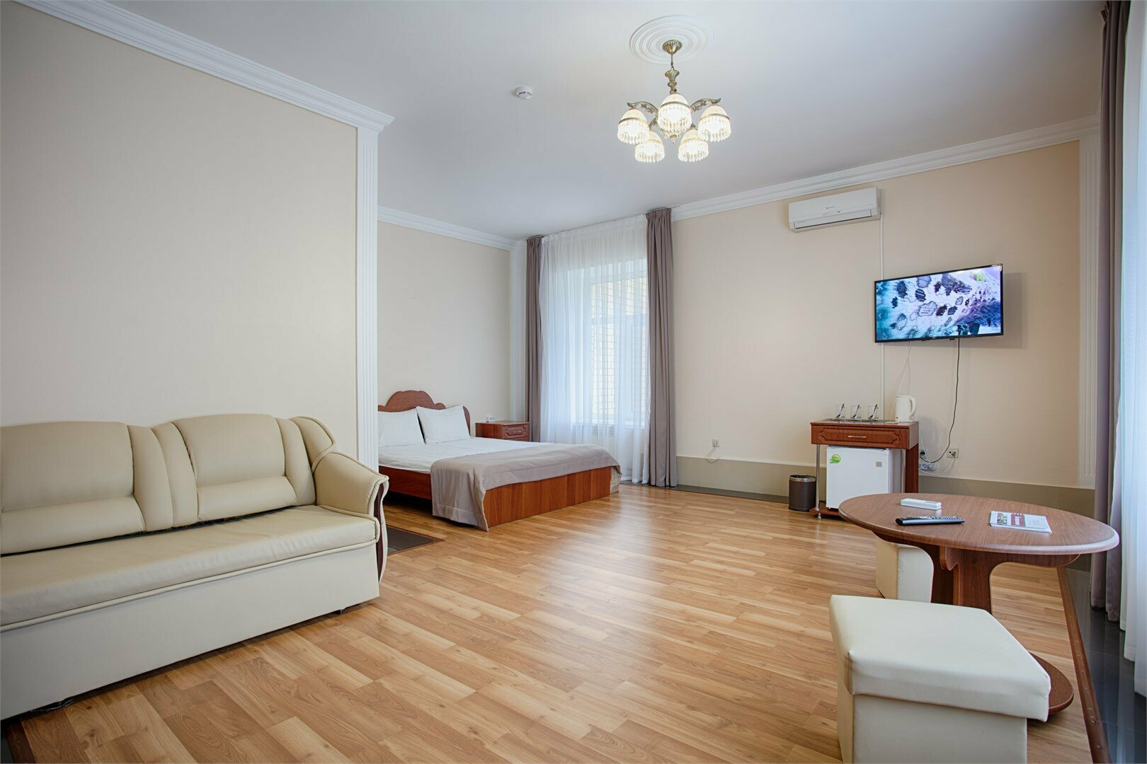 Семейный двухместный номер с 1 кроватью