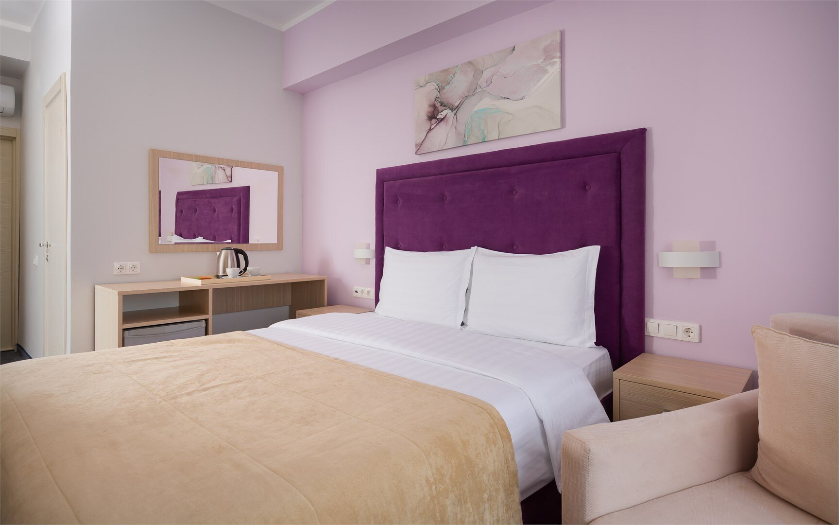 Дельта Стандарт с двуспальной кроватью