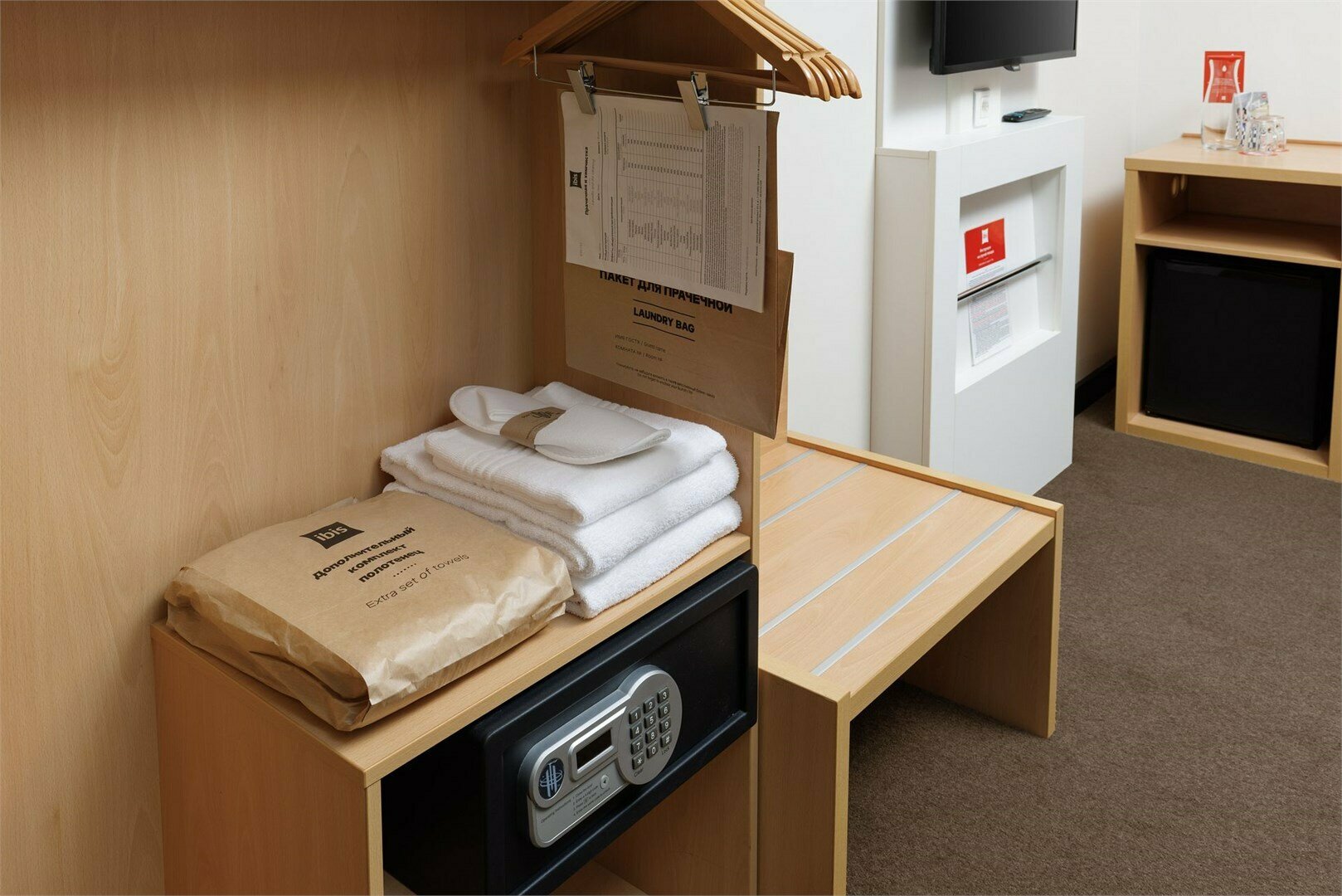 Номер Standard для маломобильных - c двуспальной кроватью